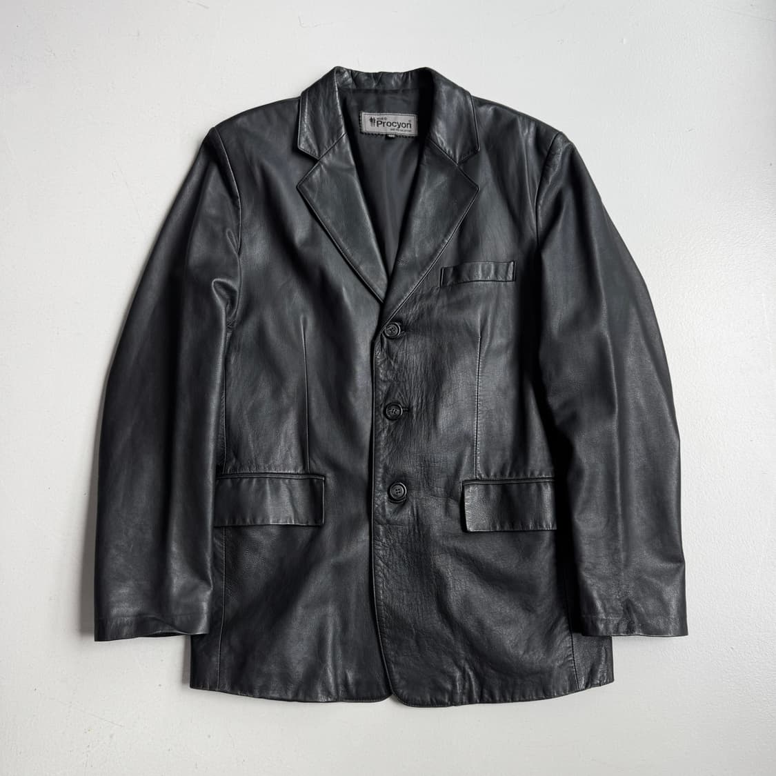 빈티지 양가죽 리얼레더 가죽 블레이저 자켓  상품이미지2