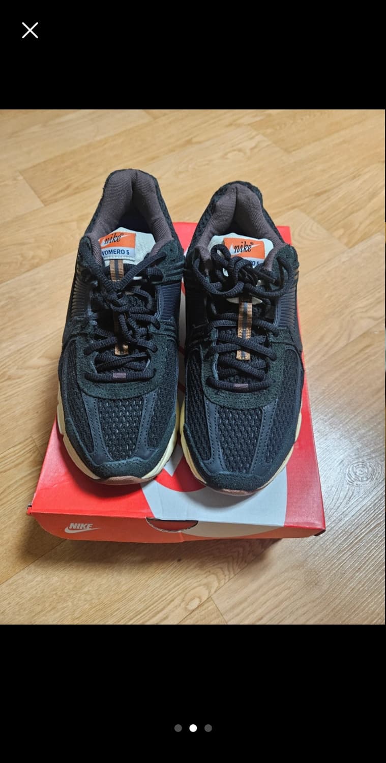 (새상품) 나이키 줌 보메로 블랙 260 //(W) Nike Zoom V 상품이미지1