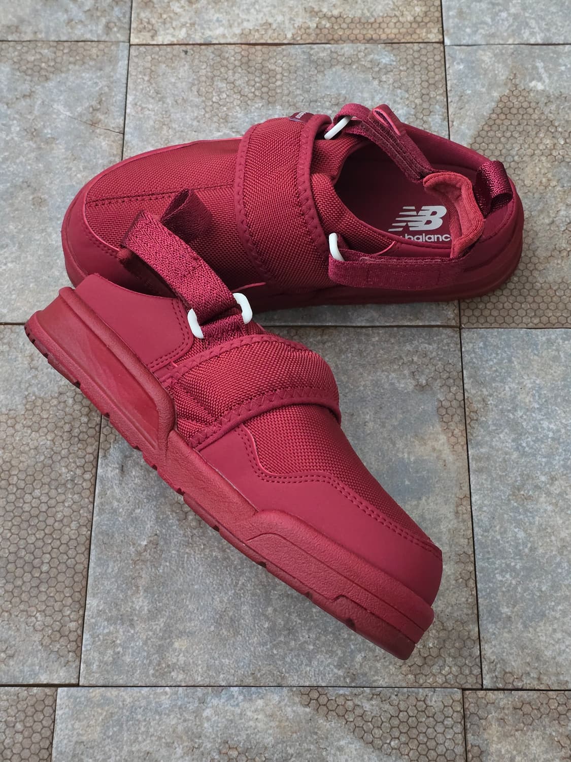 (240)뉴발란스 crv 레드 뮬 상품이미지4