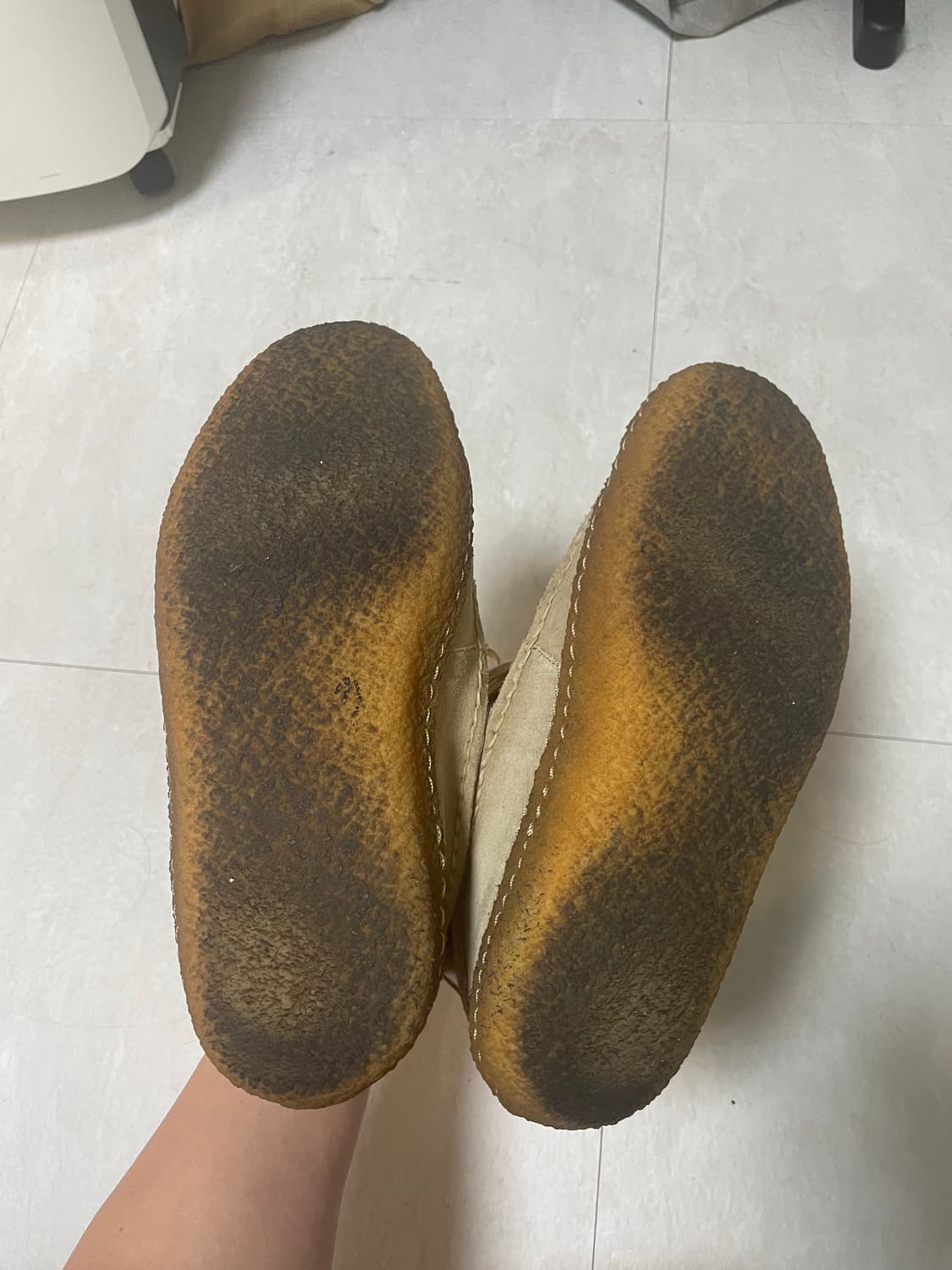 270 클락스 스웨이드 & 레더 데저트부츠 상품이미지6