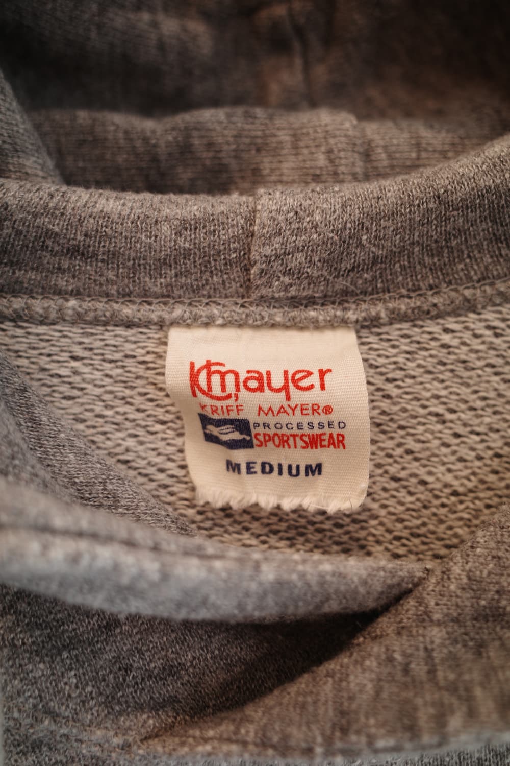 KRIFF MAYER 빈티지 복각 럭비 후디 상품이미지3