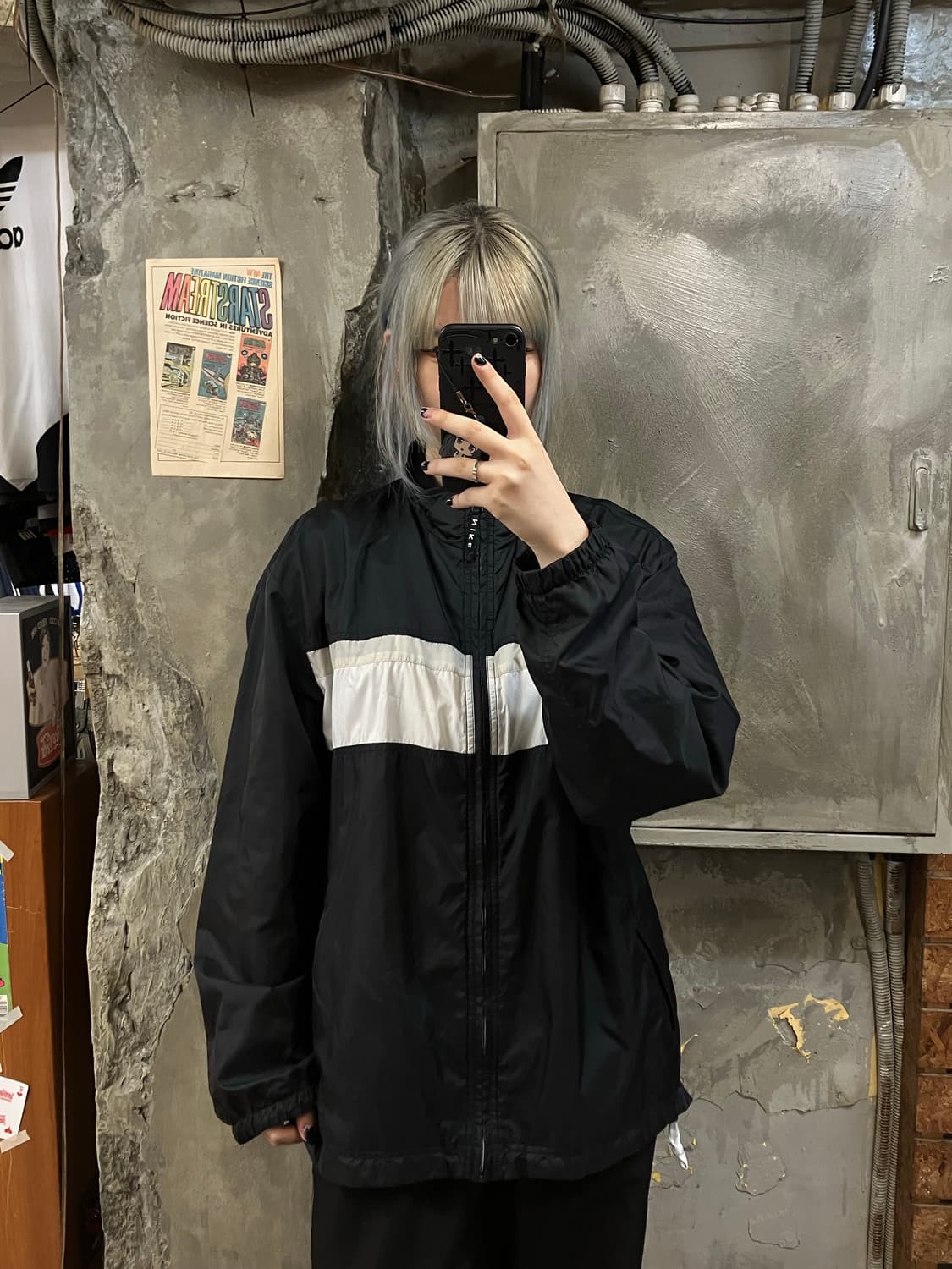 나이키 바람막이 블랙 M  #csz676 상품이미지2