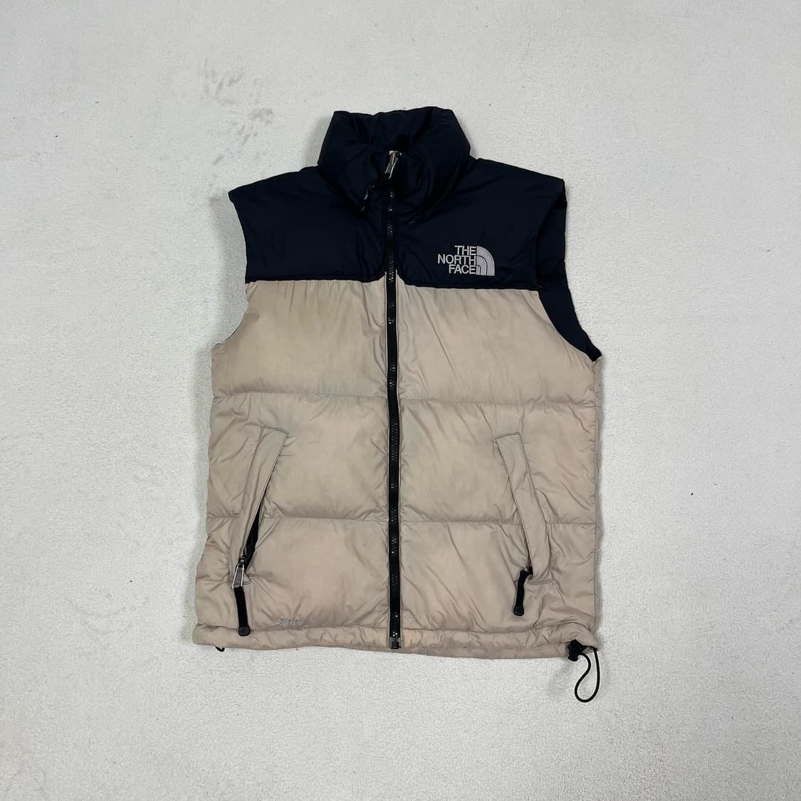 The North Face Beige 700 Nuptse Vest 상품이미지4