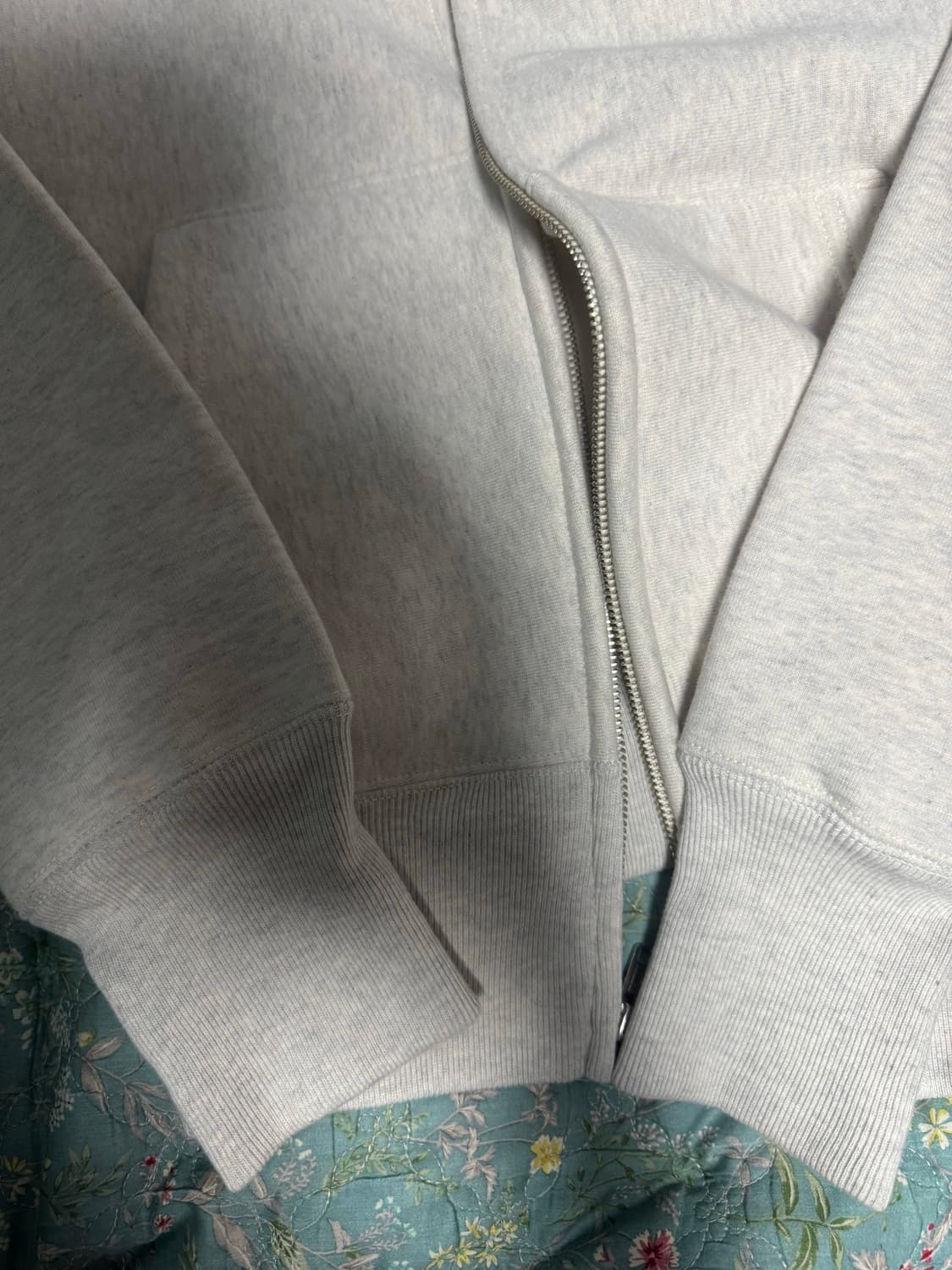 웨어하우스 후드집업 멜란지그레이 M 상품이미지2