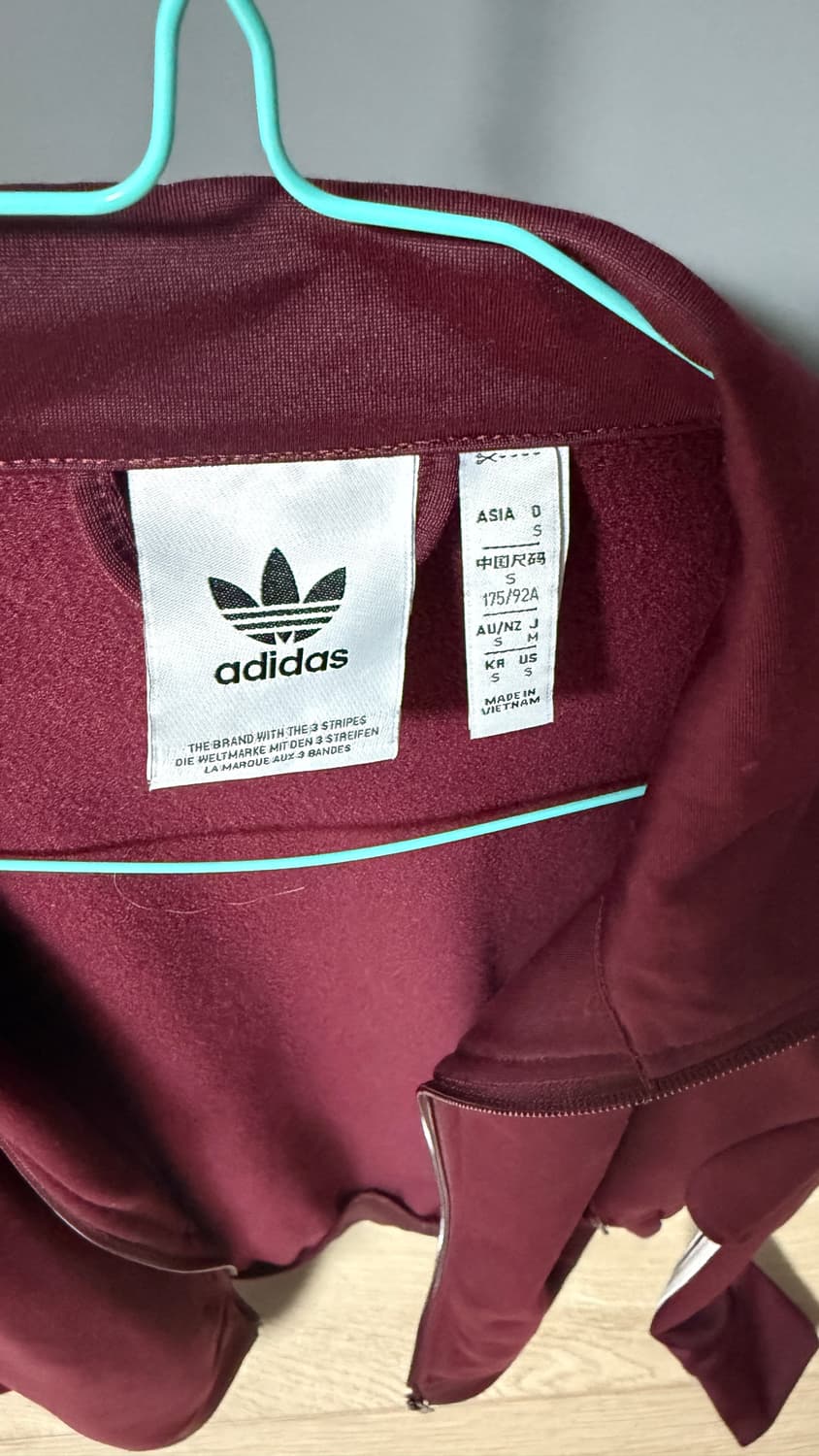 S 아디다스 아디컬러 클래식 파이어버드 트랙탑 마룬 S 상품이미지3