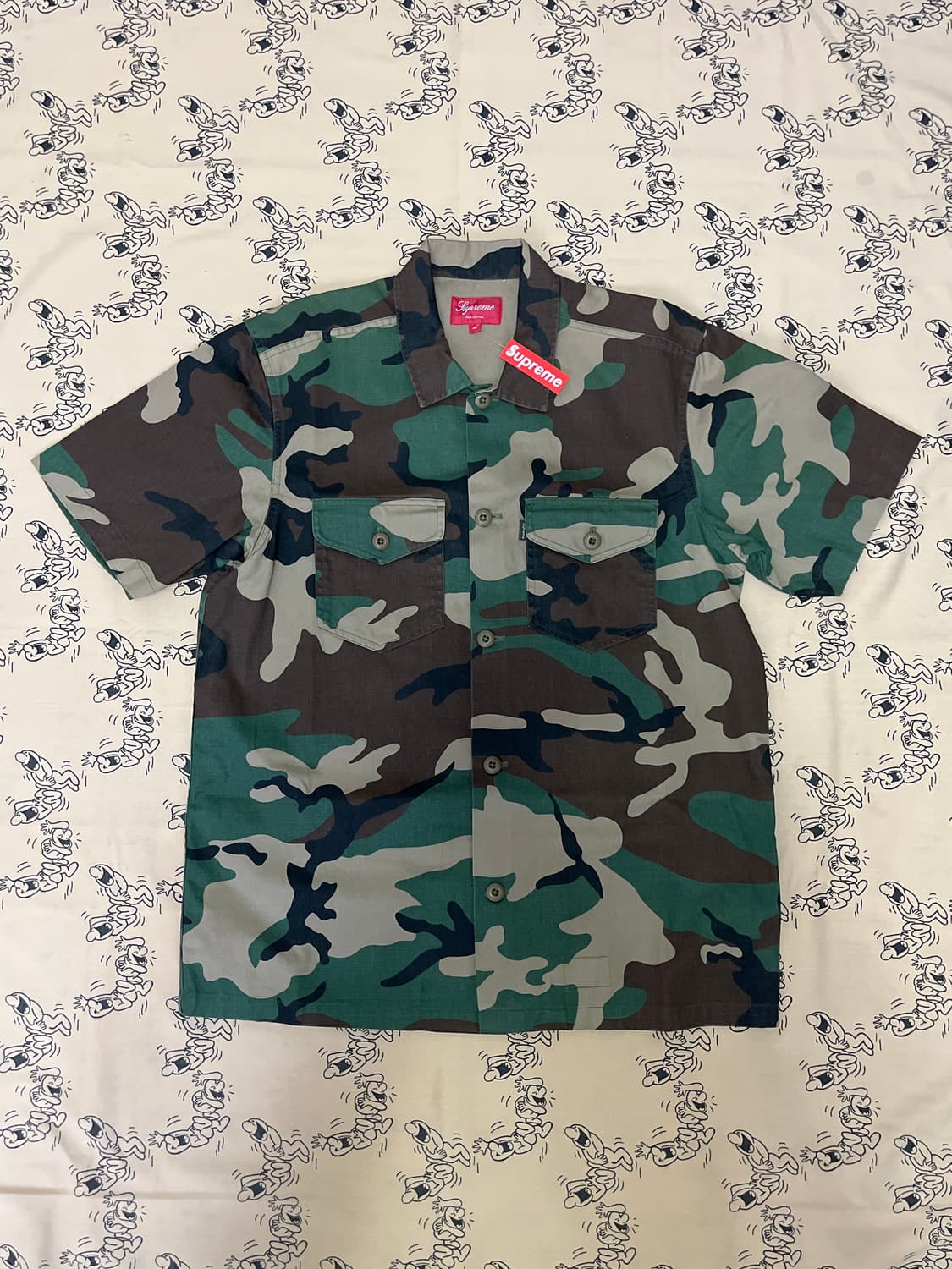 2013’s supreme Military Nam camo shirt 상품이미지1