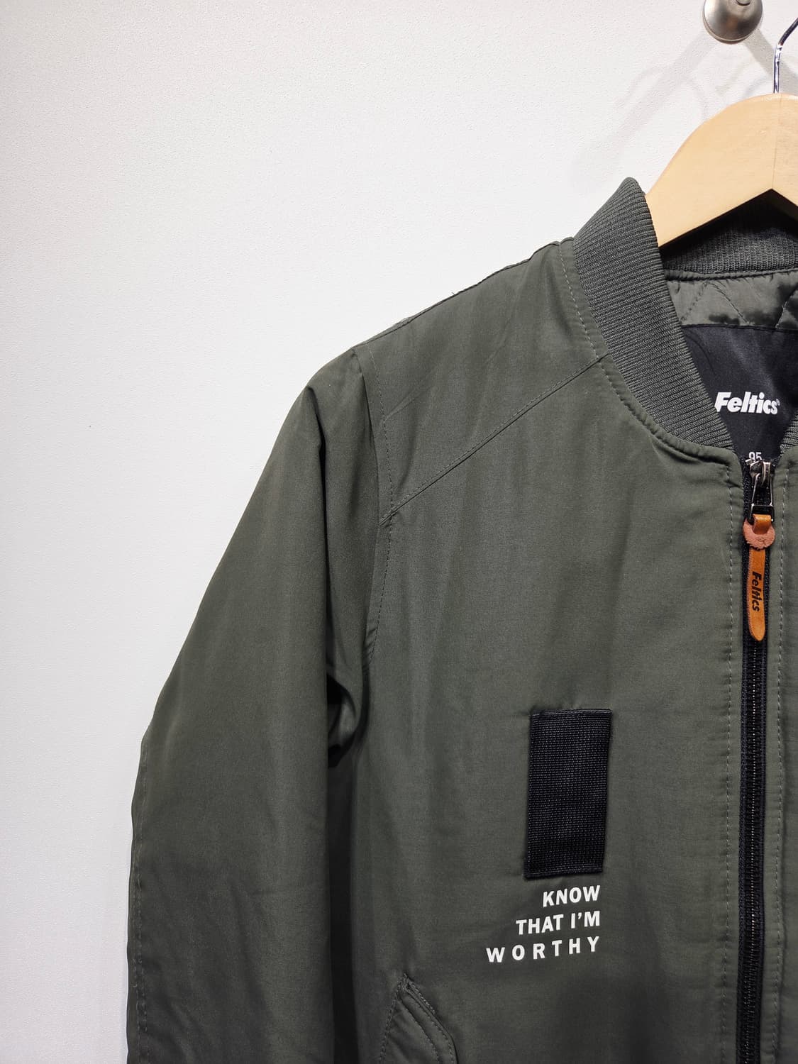 펠틱스 Feltics. 여자 밀리터리 항공점퍼_95 상품이미지2