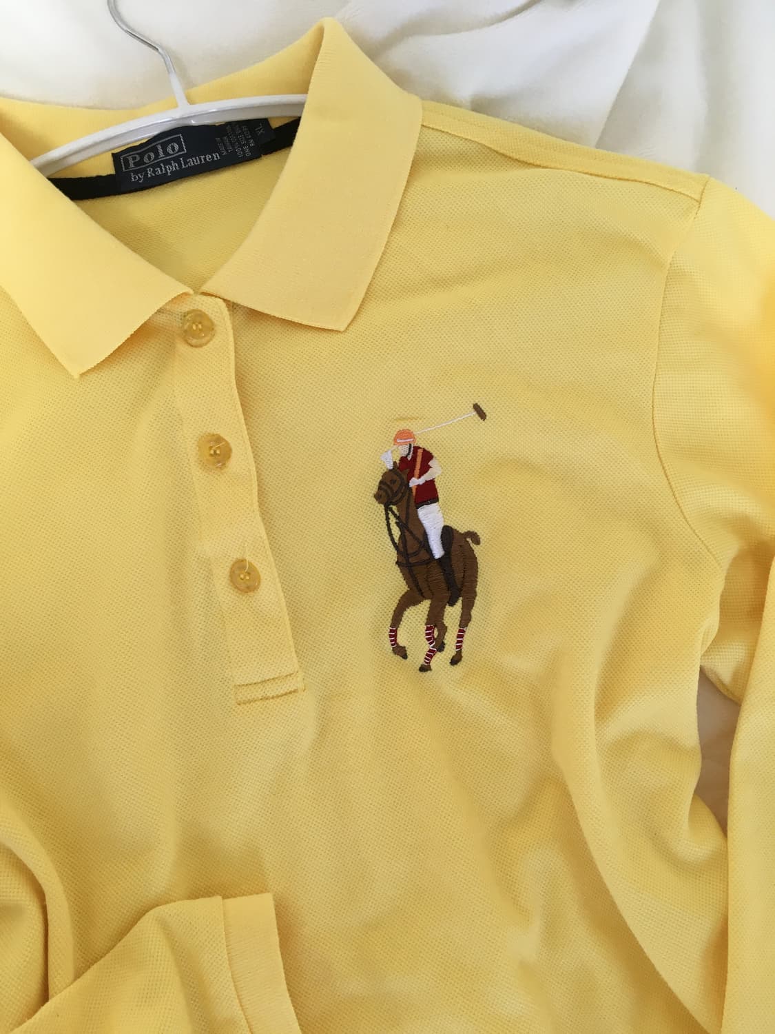 폴로 랄프로렌 빅포니 넘버자수 카라티 긴팔티 상품이미지2