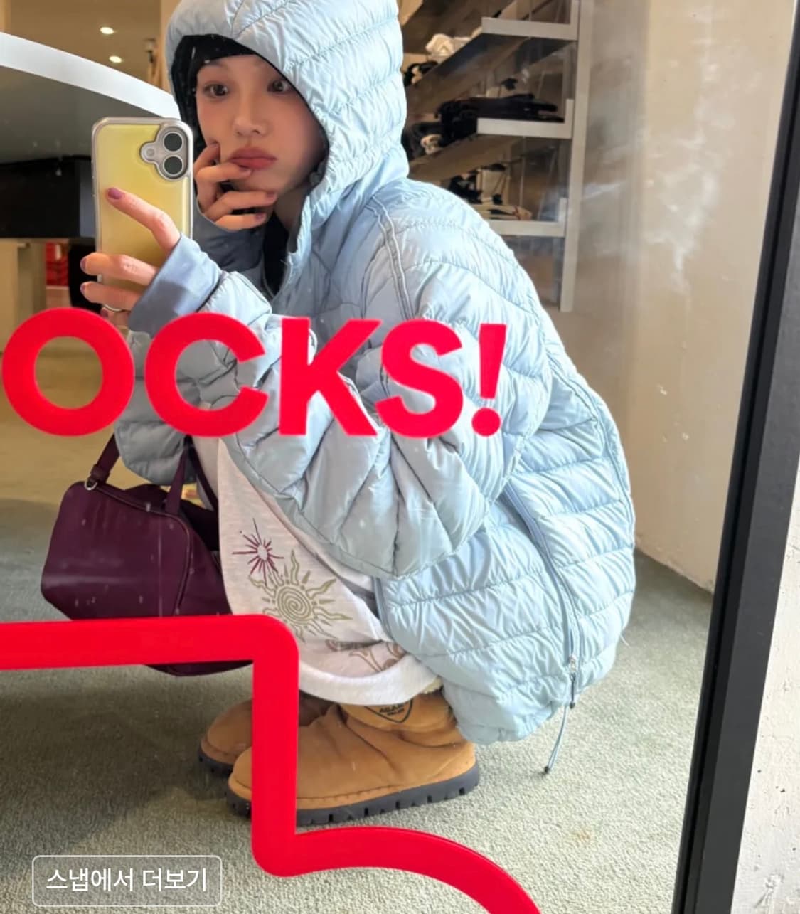 패러킷 경량 패딩 (새상품) 정가:26.8만 상품이미지1