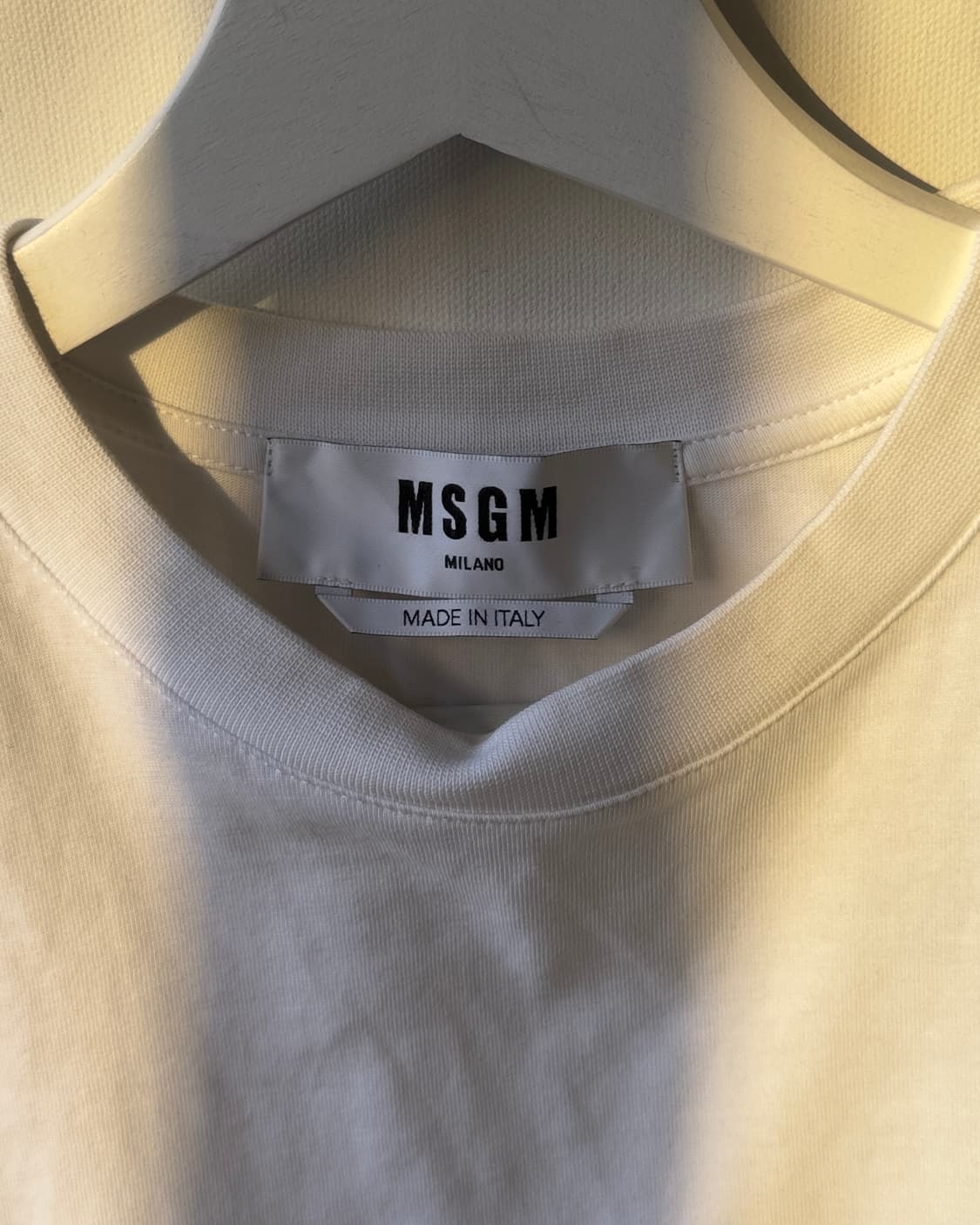 [MSGM] Graphic Tee – White 상품이미지3