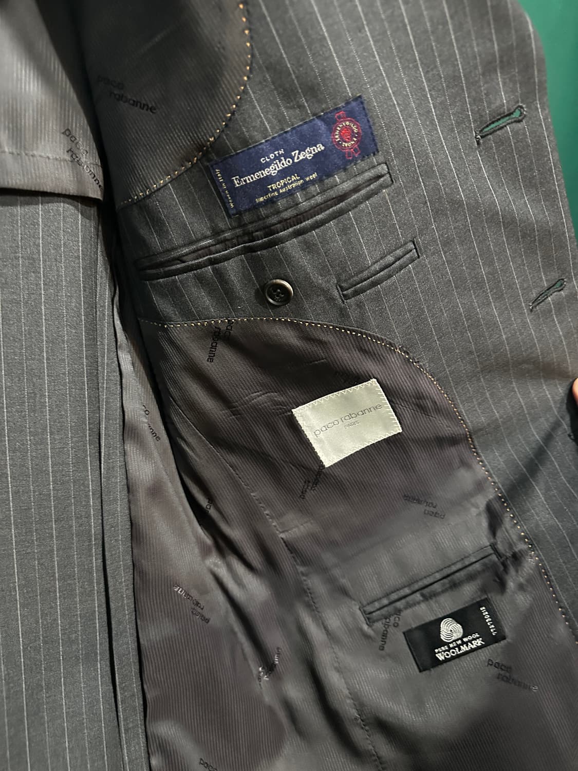 에르메네질도 제냐 오버핏 블레이져100-105 상품이미지4