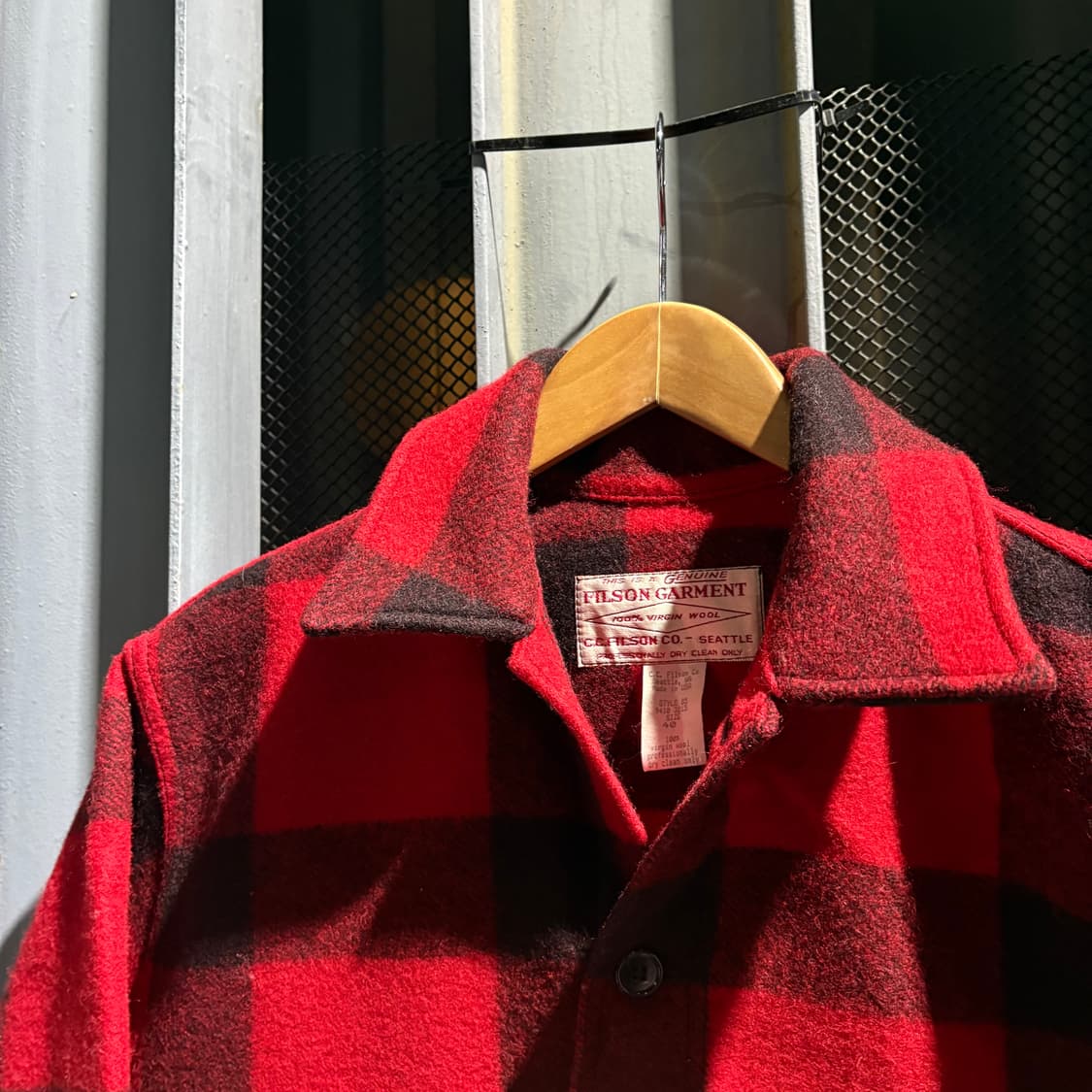 필슨 메키노 크루져 버팔로 체크 울 자켓 상품이미지4