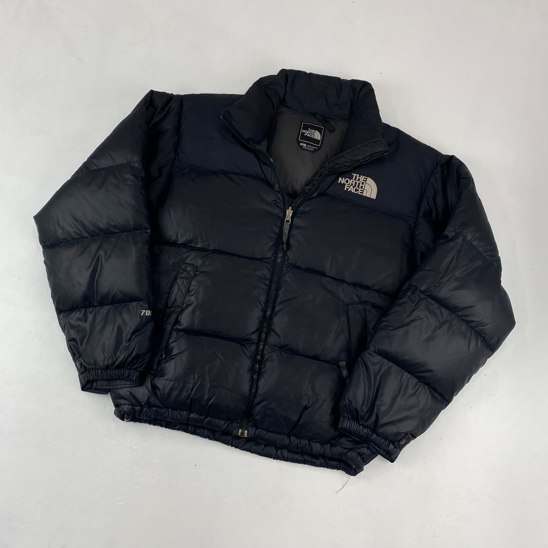00s 노스페이스 700 눕시 블랙 푸퍼 다운 숏 패딩 (95) 상품이미지1