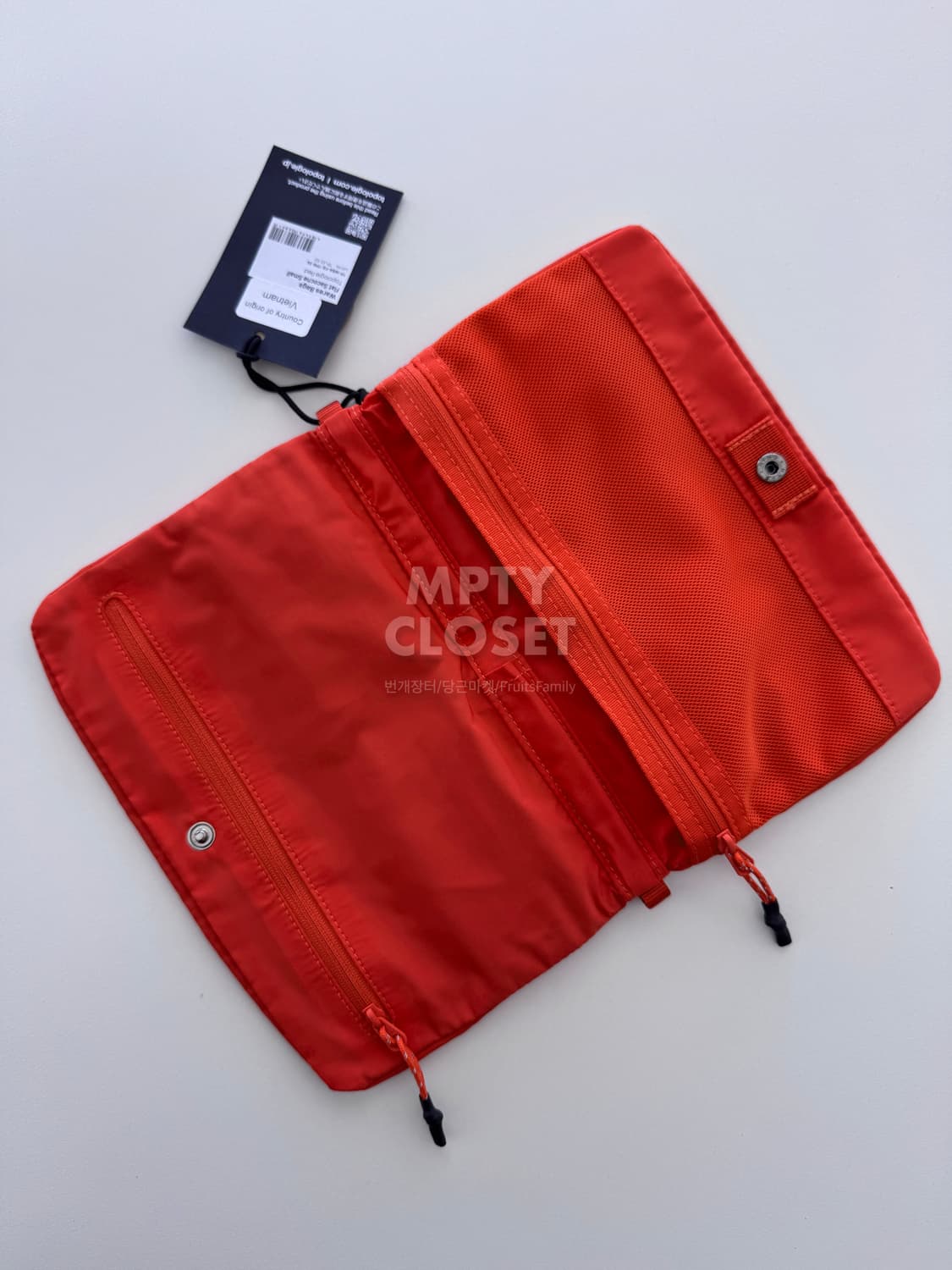 토폴로지 플랫 사코슈백 스몰 레드 상품이미지4