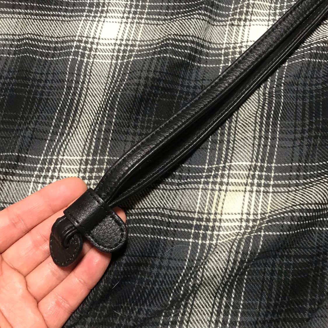 00s 재팬 papas 미니 소가죽 크로스백 새상품 상품이미지6