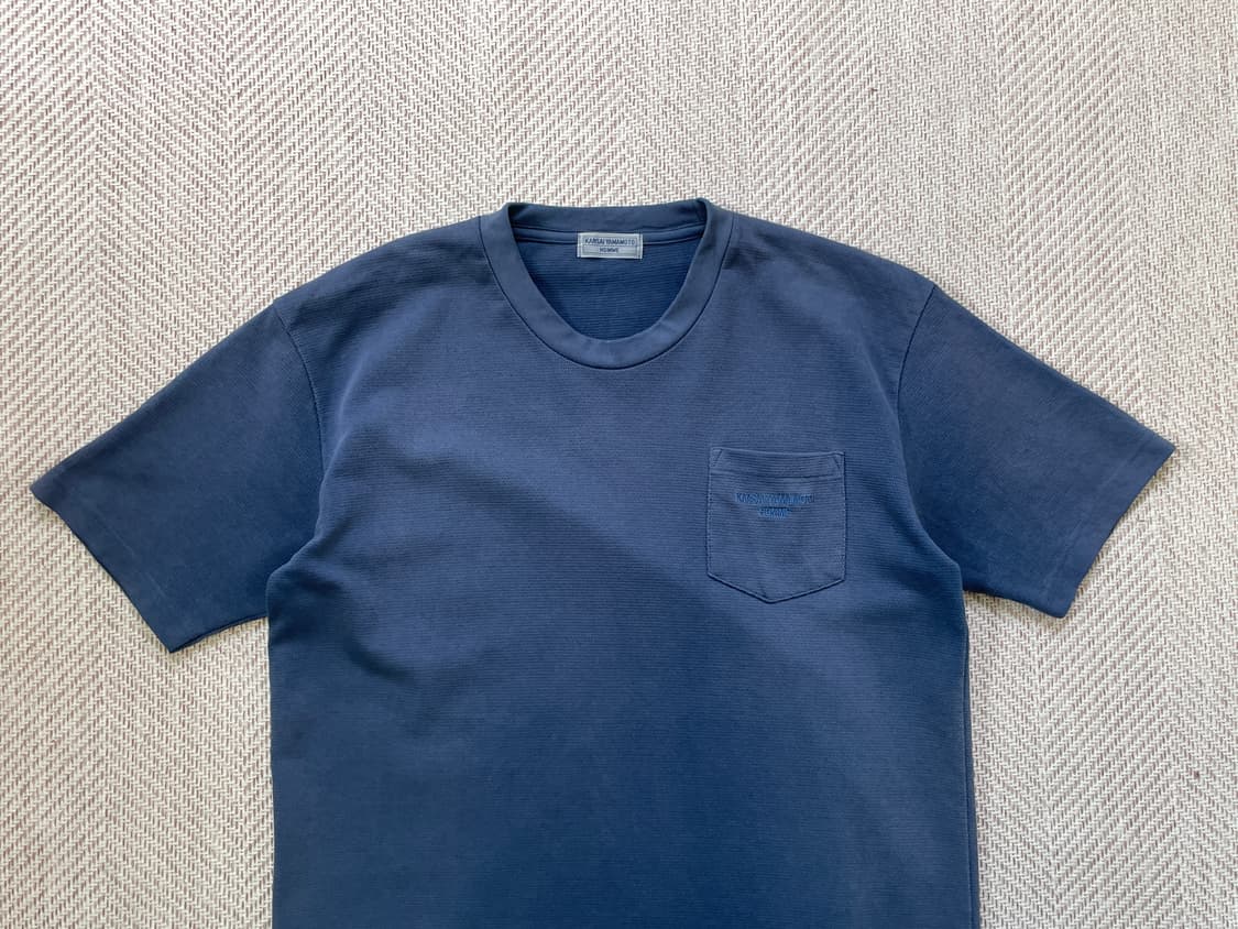 간사이 야마모토 와플 네이비 반팔티셔츠  상품이미지3