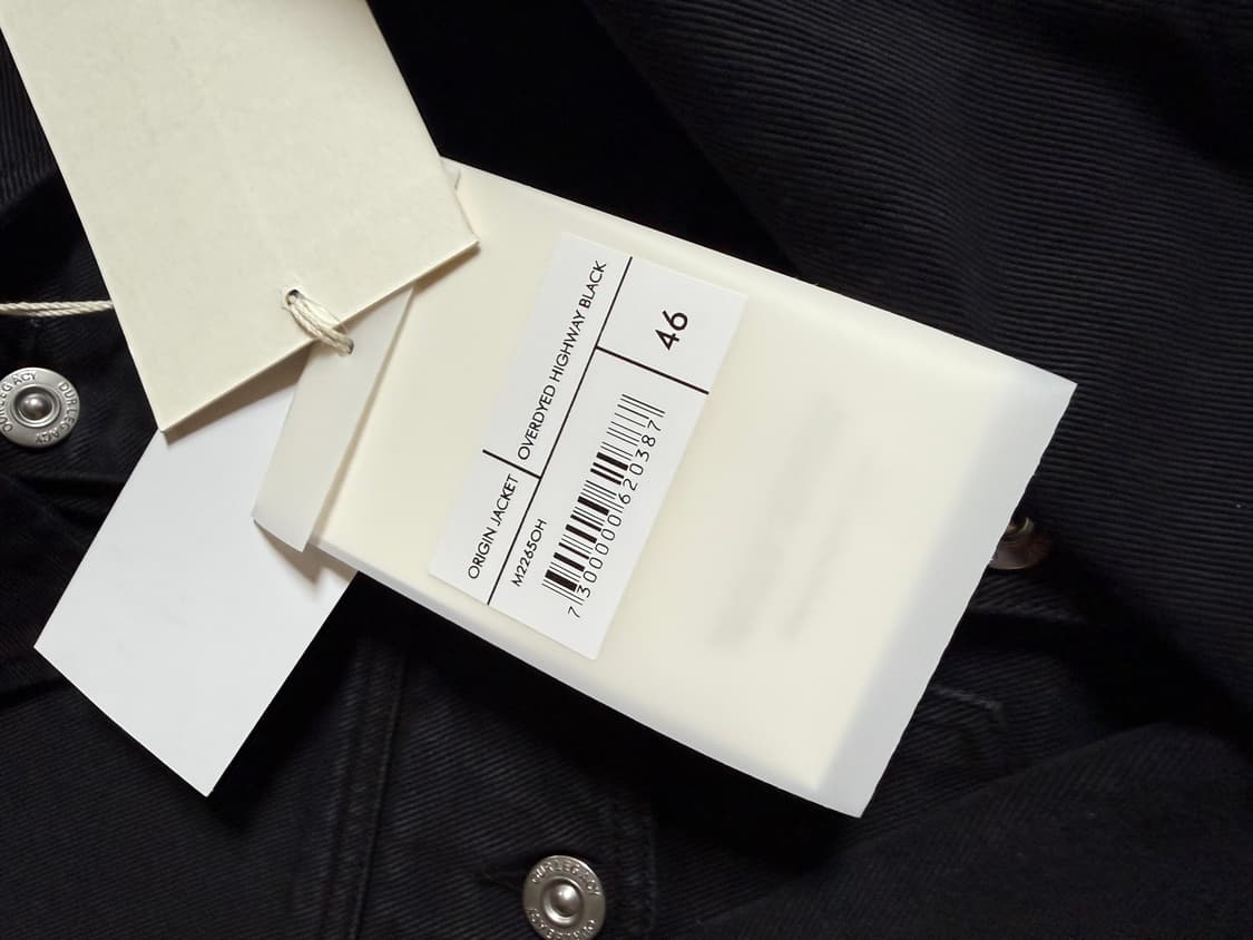 아워레가시 오리진 자켓 하이웨이 블랙 상품이미지3