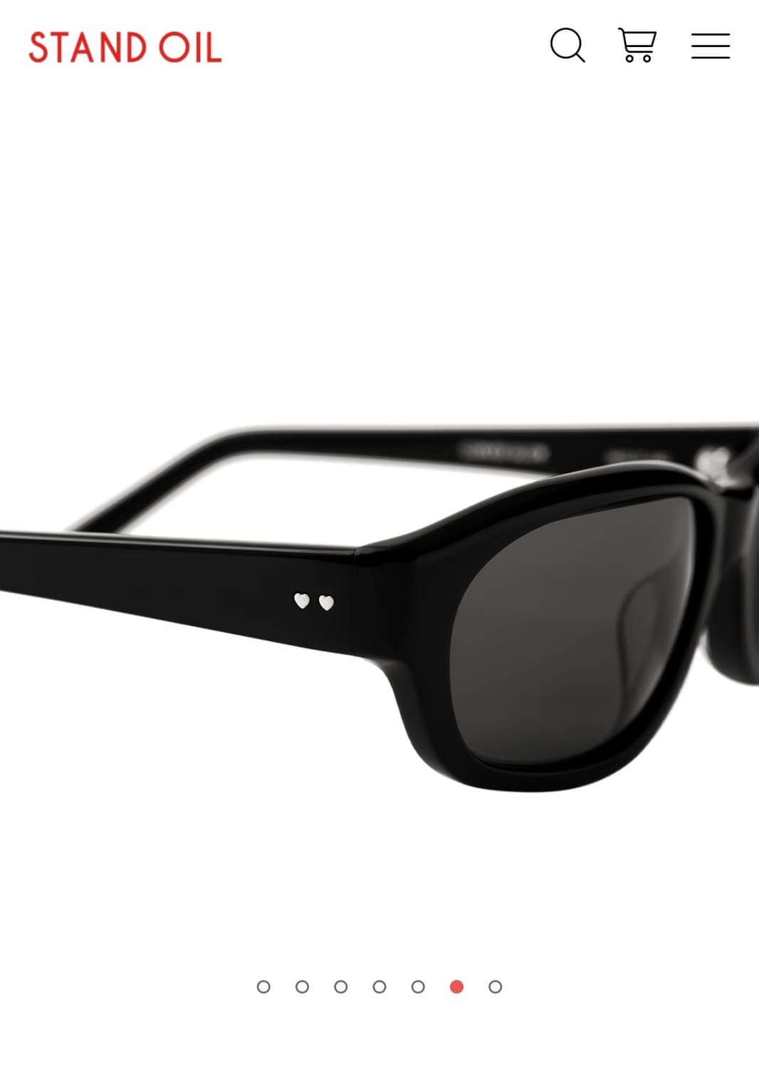 스탠드오일 커브드 글로우 선글라스 상품이미지3