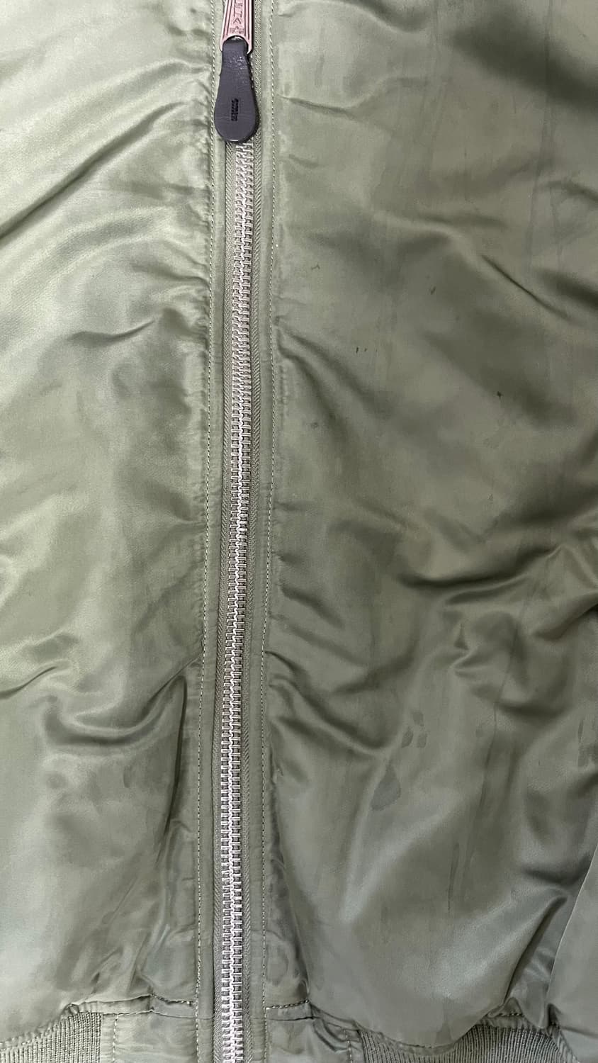 알파인더스트리 ma-1 세이지 상품이미지10