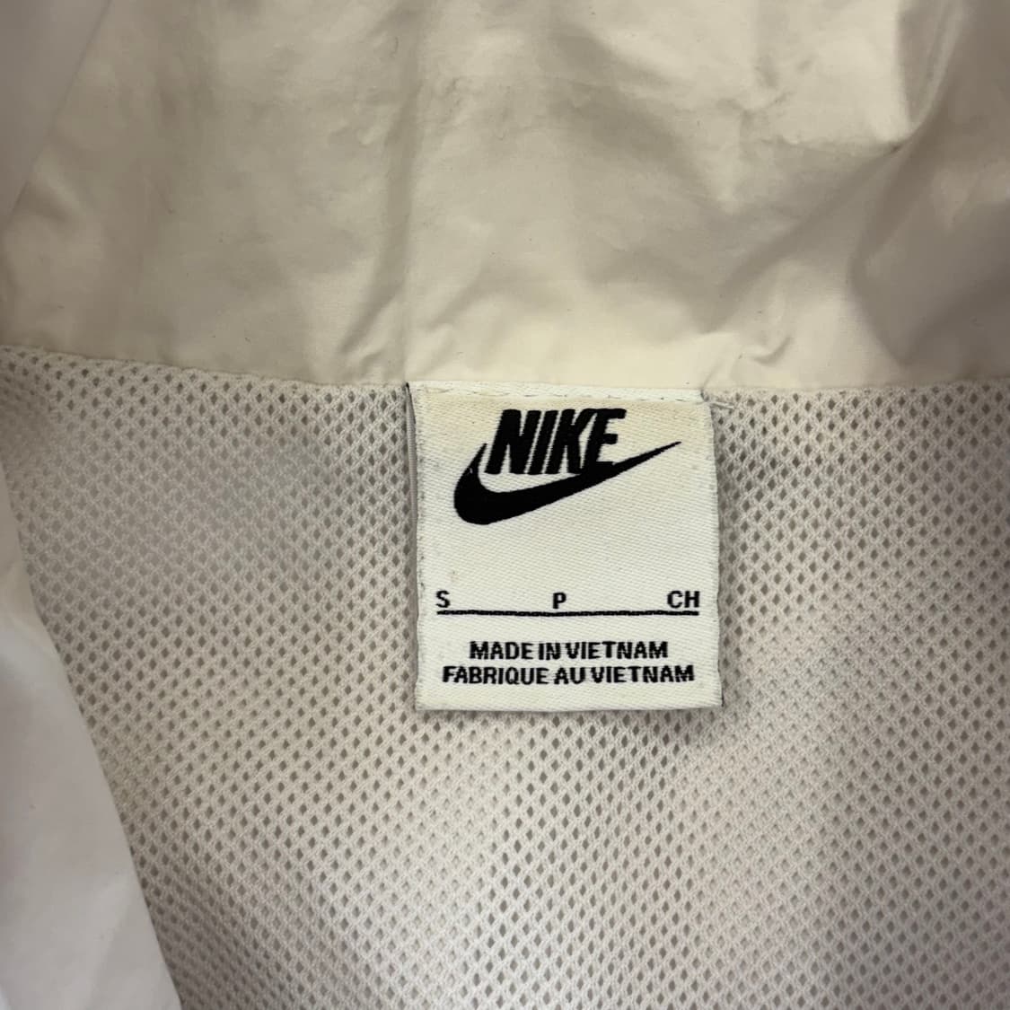 S 나이키 화이트 우븐 자켓  상품이미지4