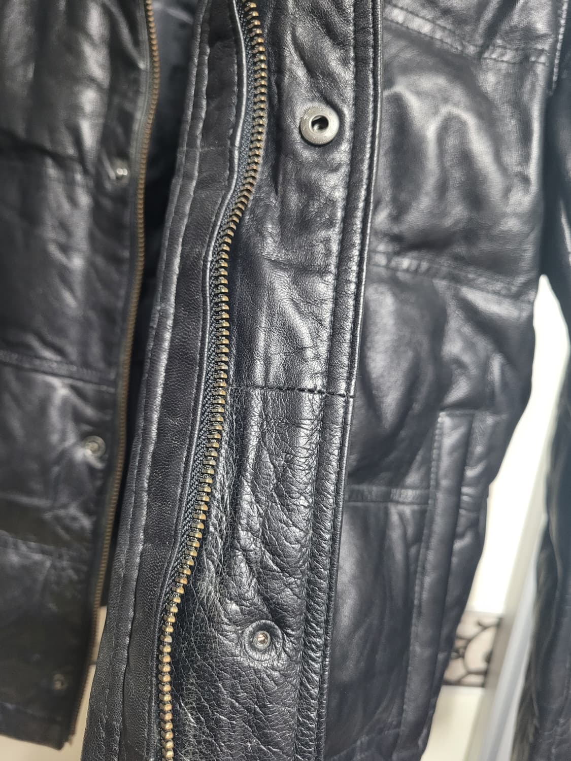 남성 양가죽 위즐카라 구스다운 상품이미지8