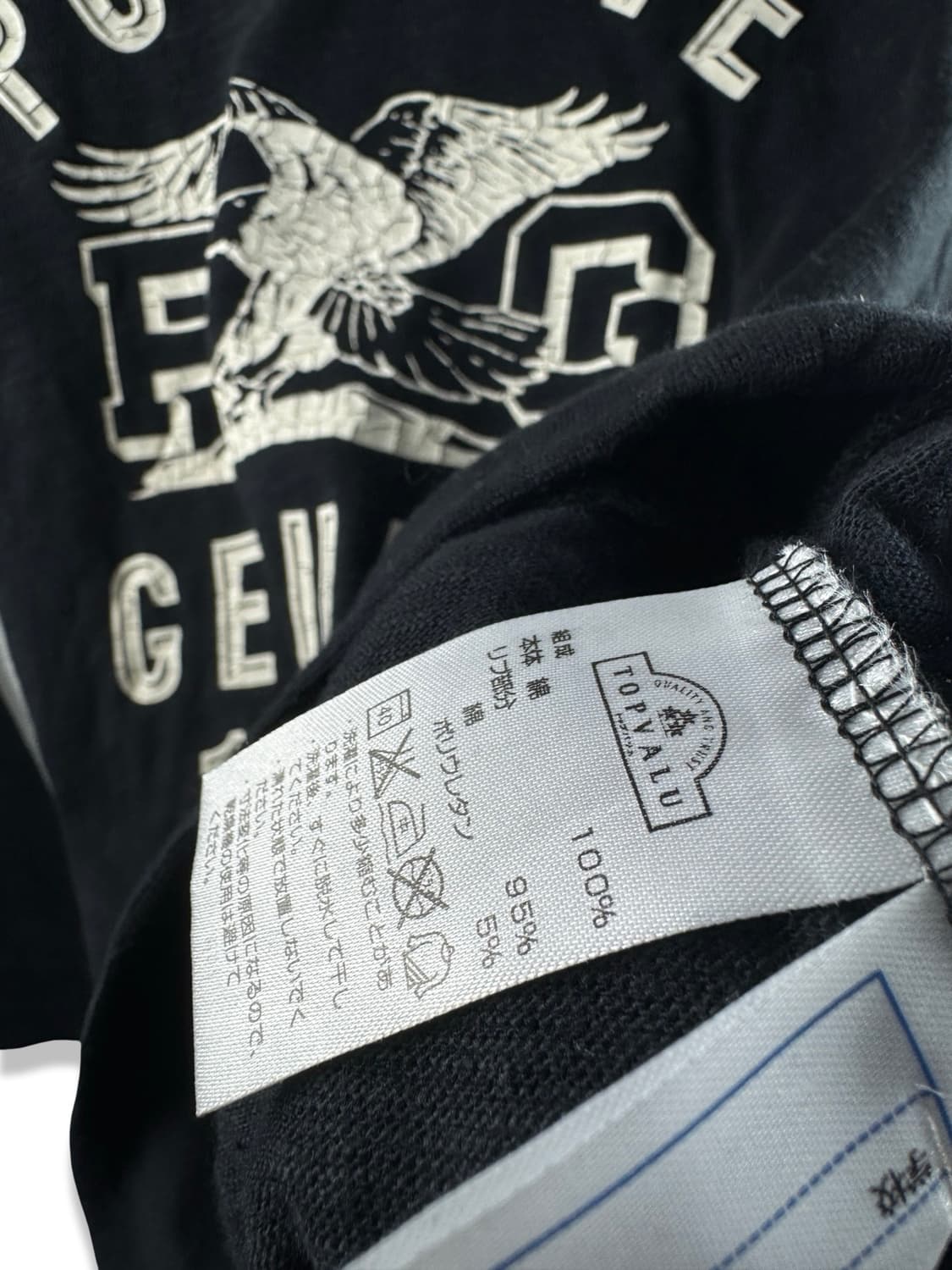 JPN Y2K 독수리 프린팅 롱슬리브2595 상품이미지5