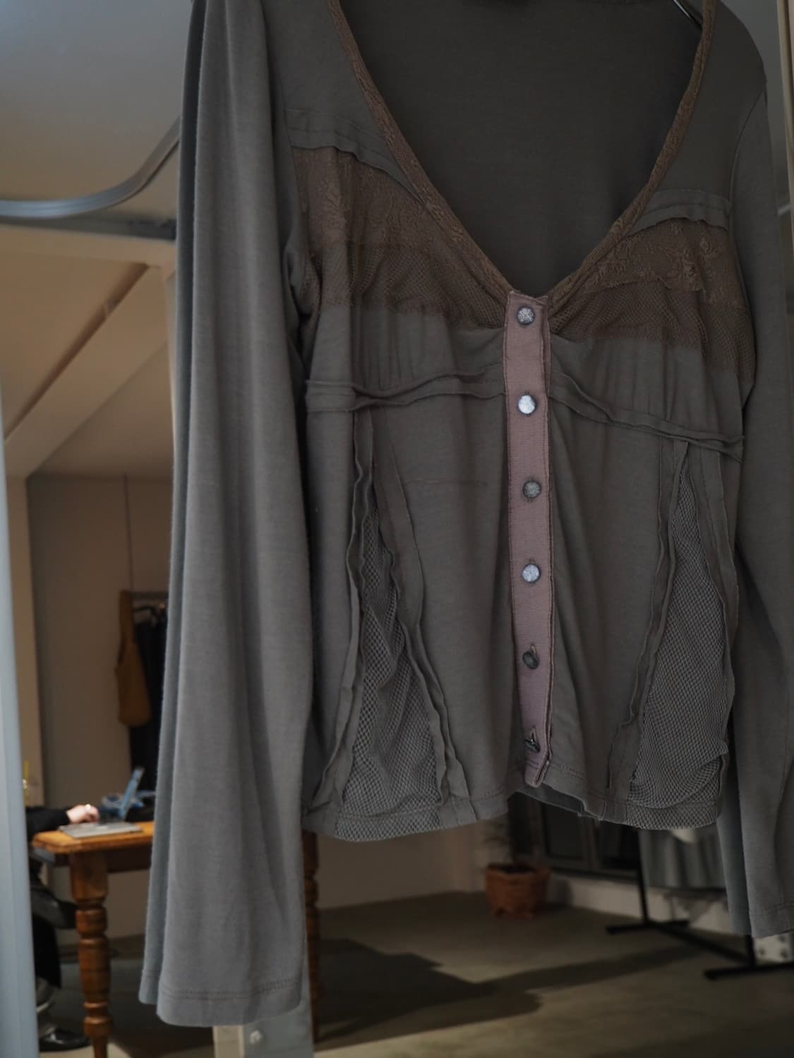 vintage detail cardigan  상품이미지2