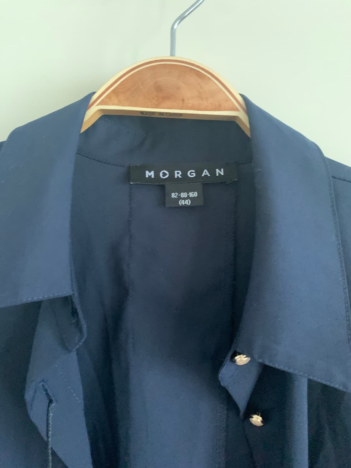 모르간 네이비 남방 블라우스 새제품 상품이미지3