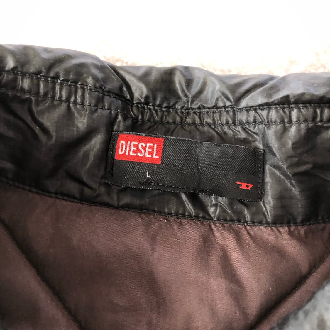 디젤 웨스턴 무드 패딩 셔츠자켓 상품이미지4