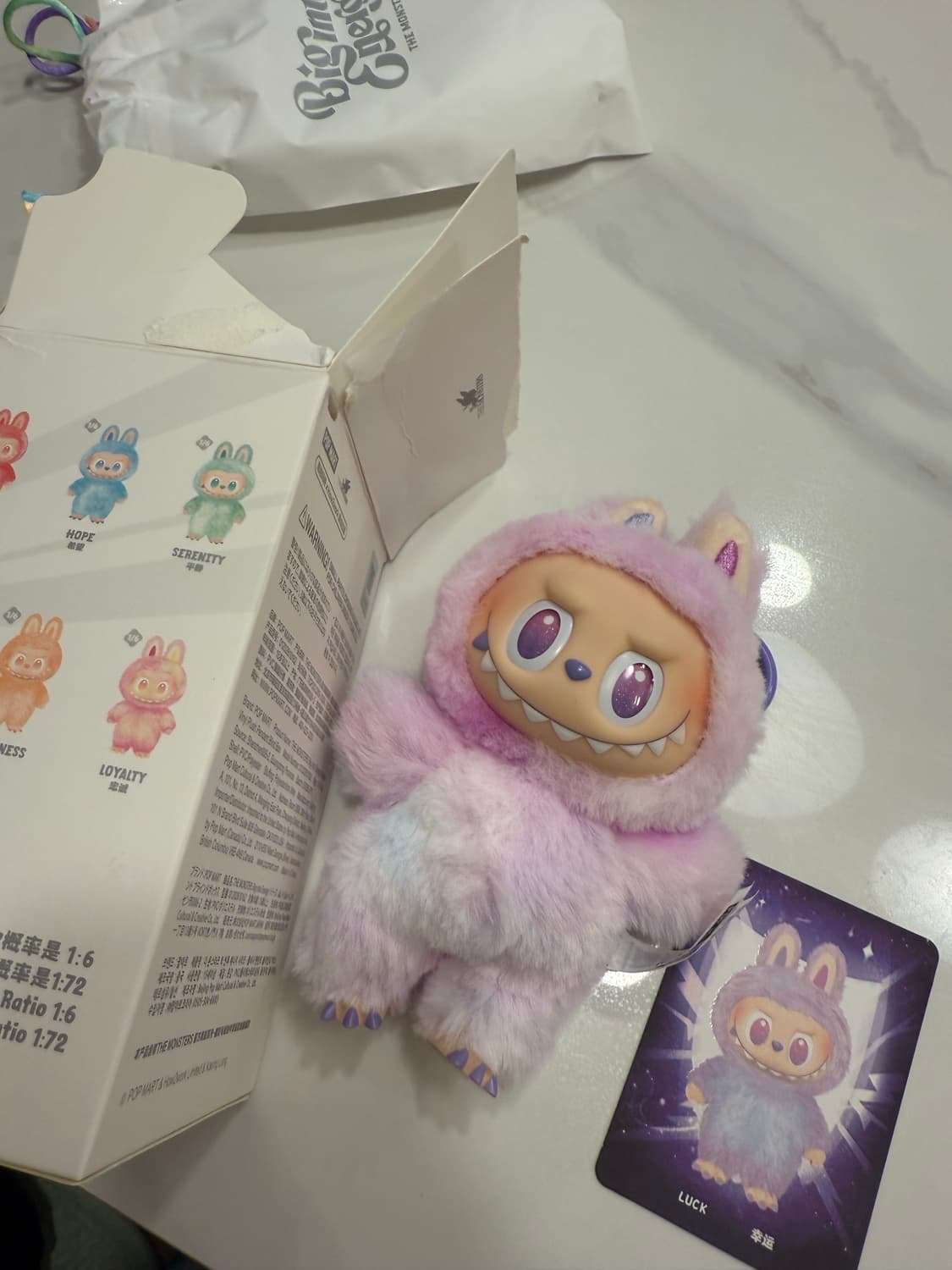 라부부 행운 보라 판매 상품이미지3