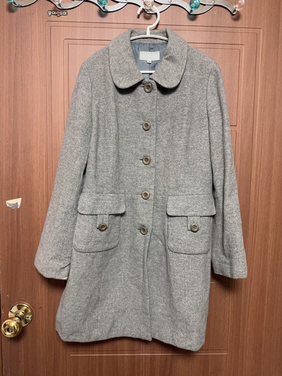 모리걸 니혼진 일본 빈티지 둥근카라 둥카 홍콩카라 코트 상품이미지1