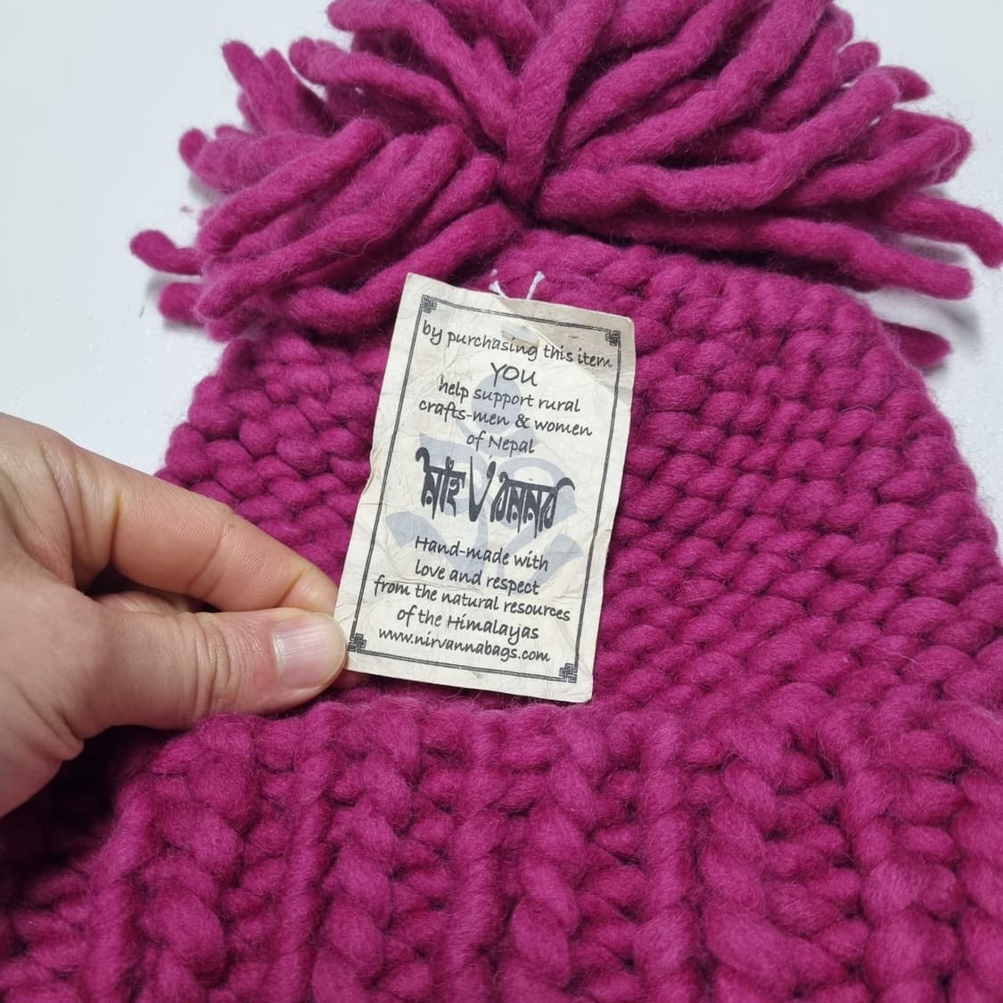 빈티지 네팔 헤비게이지 비니 - FREE 상품이미지6