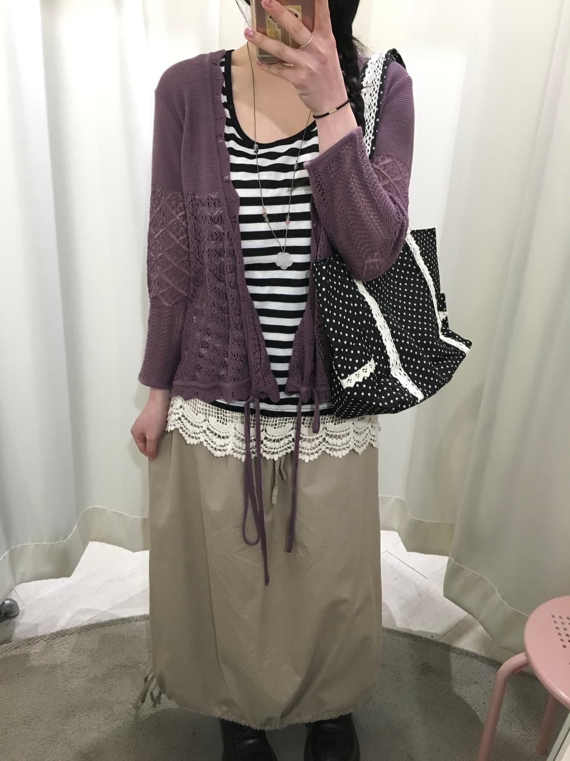 Laura ashley crochet cardigan 상품이미지6