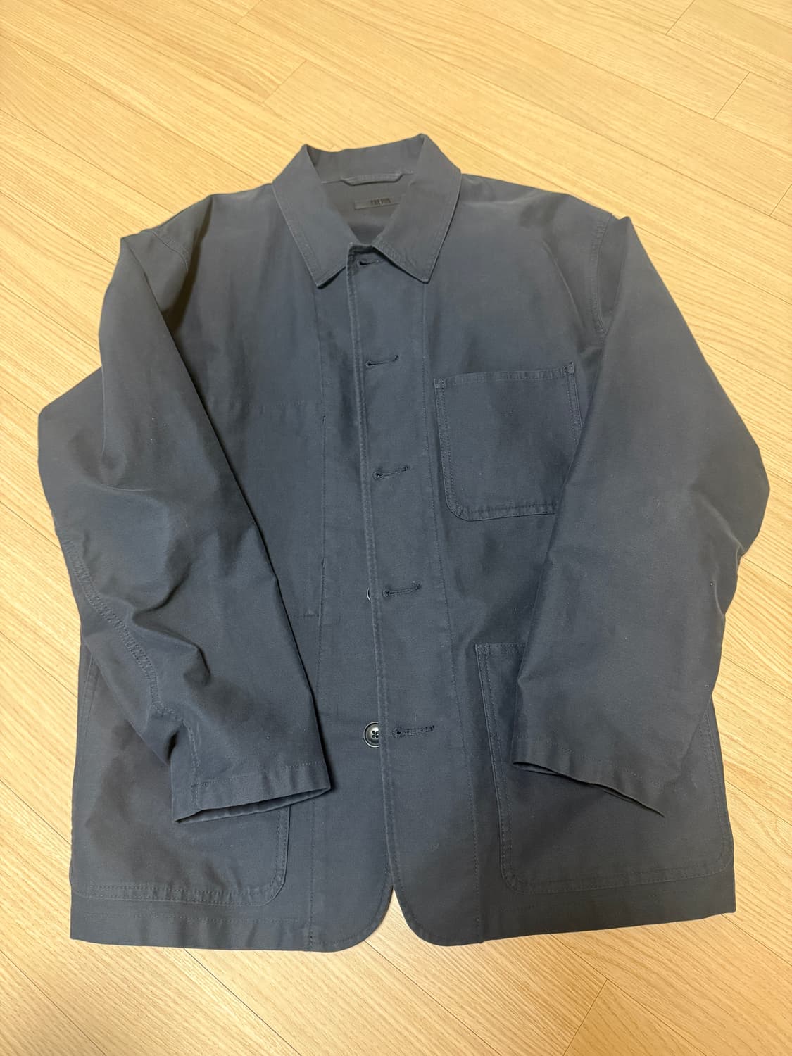 L) 48,000원 유니클로 유틸리티 재킷 자켓 네이비 22fw 상품이미지1