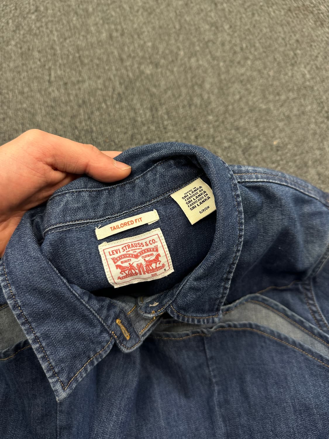 S) 리바이스 클래식 웨스턴 셔츠 상품이미지5