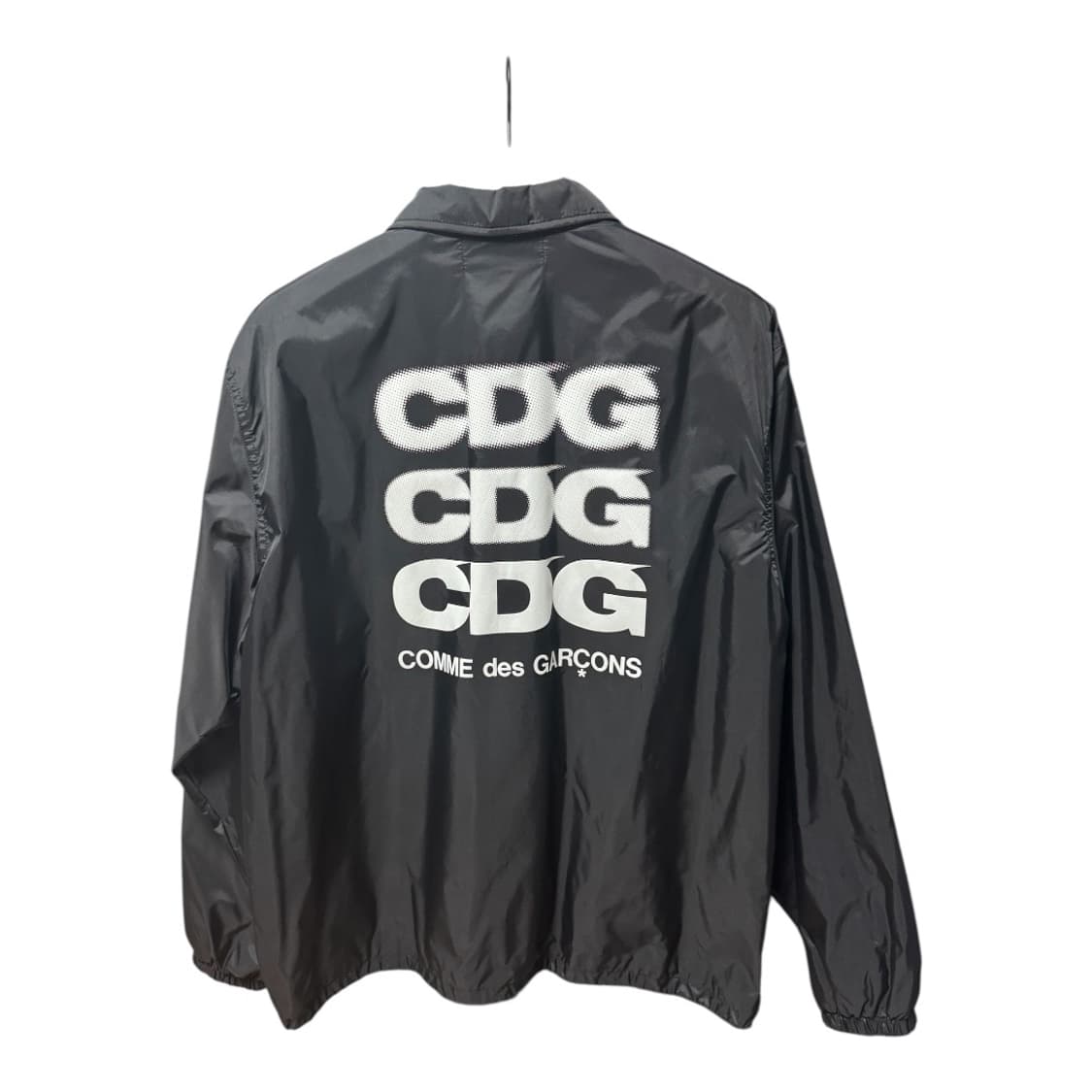 CDG 로고 코치 자켓 블랙 상품이미지3