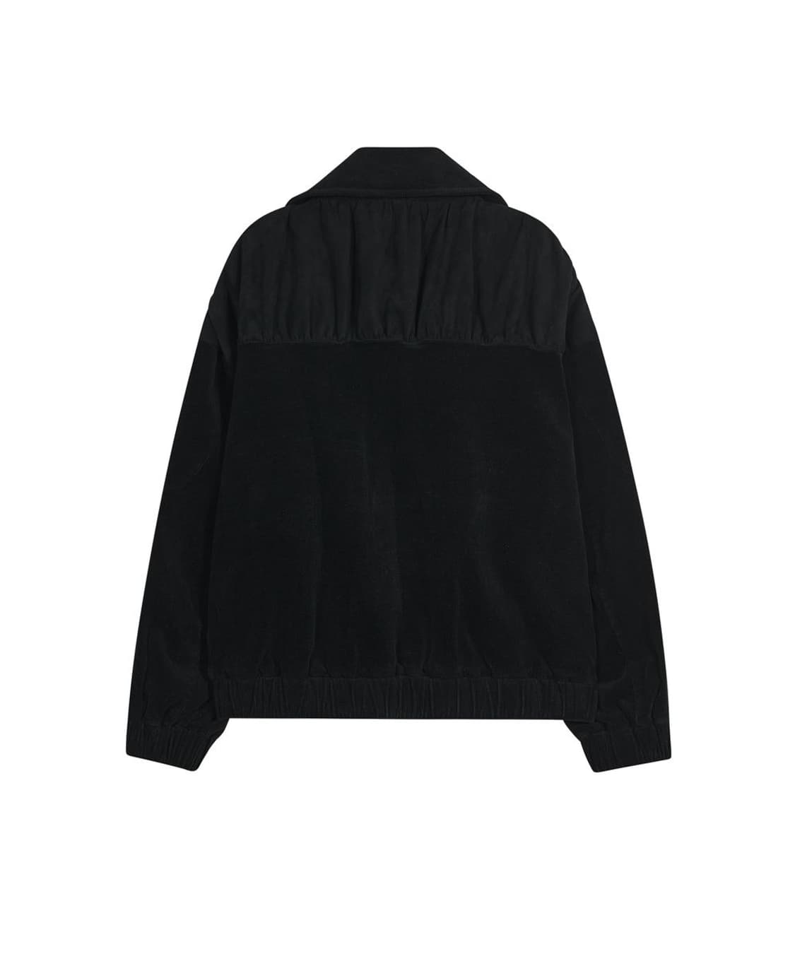 타입서비스 믹스드 셔링 점퍼 블랙 상품이미지2