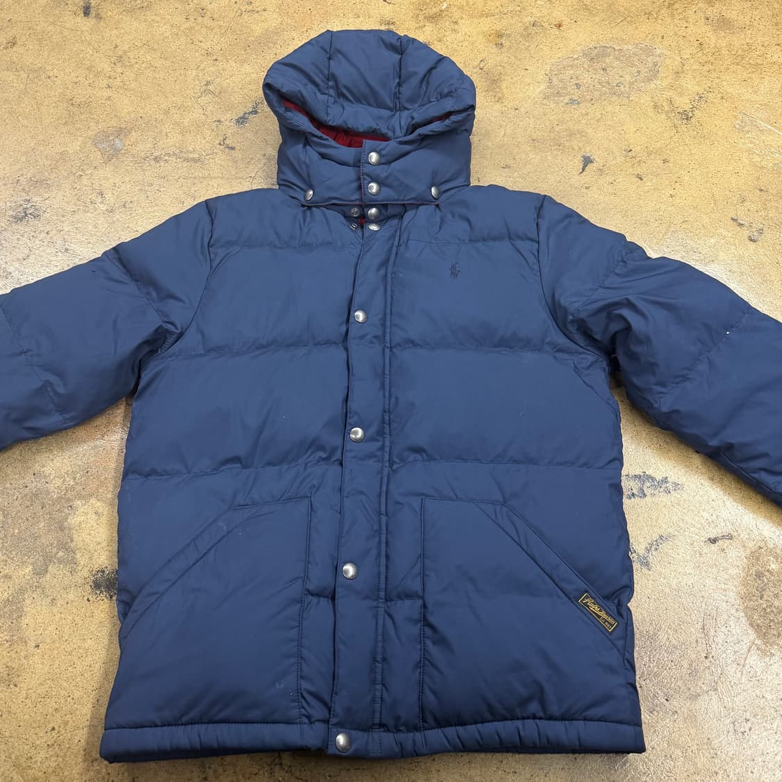 [정품/L] 폴로 랄프로렌 네이비 푸퍼 패딩 점퍼 b14 상품이미지3