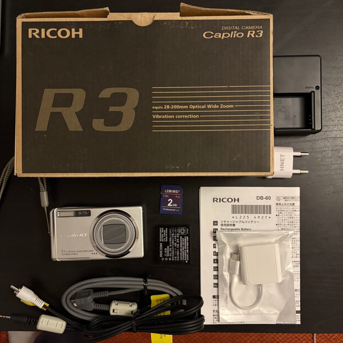 풀박미품작례🅾️리코 카플리오 R3 디카 디지털카메라 상품이미지8