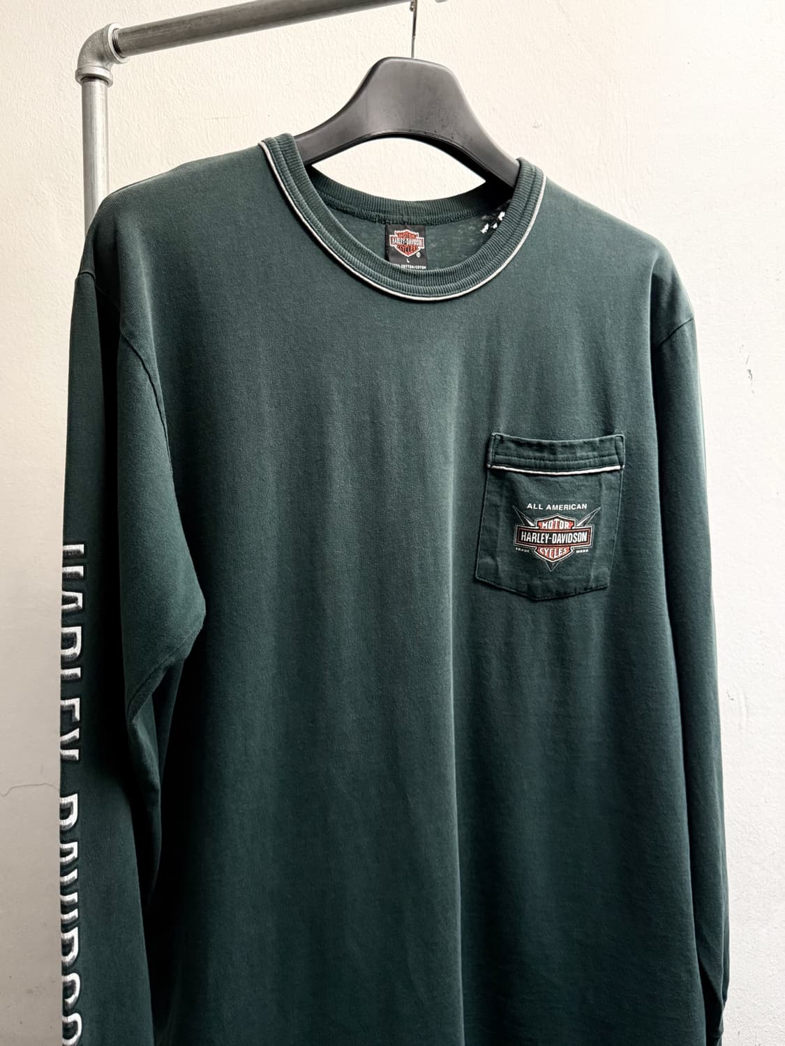 90s Harley Davidson Pocket Long Sleeve 상품이미지3