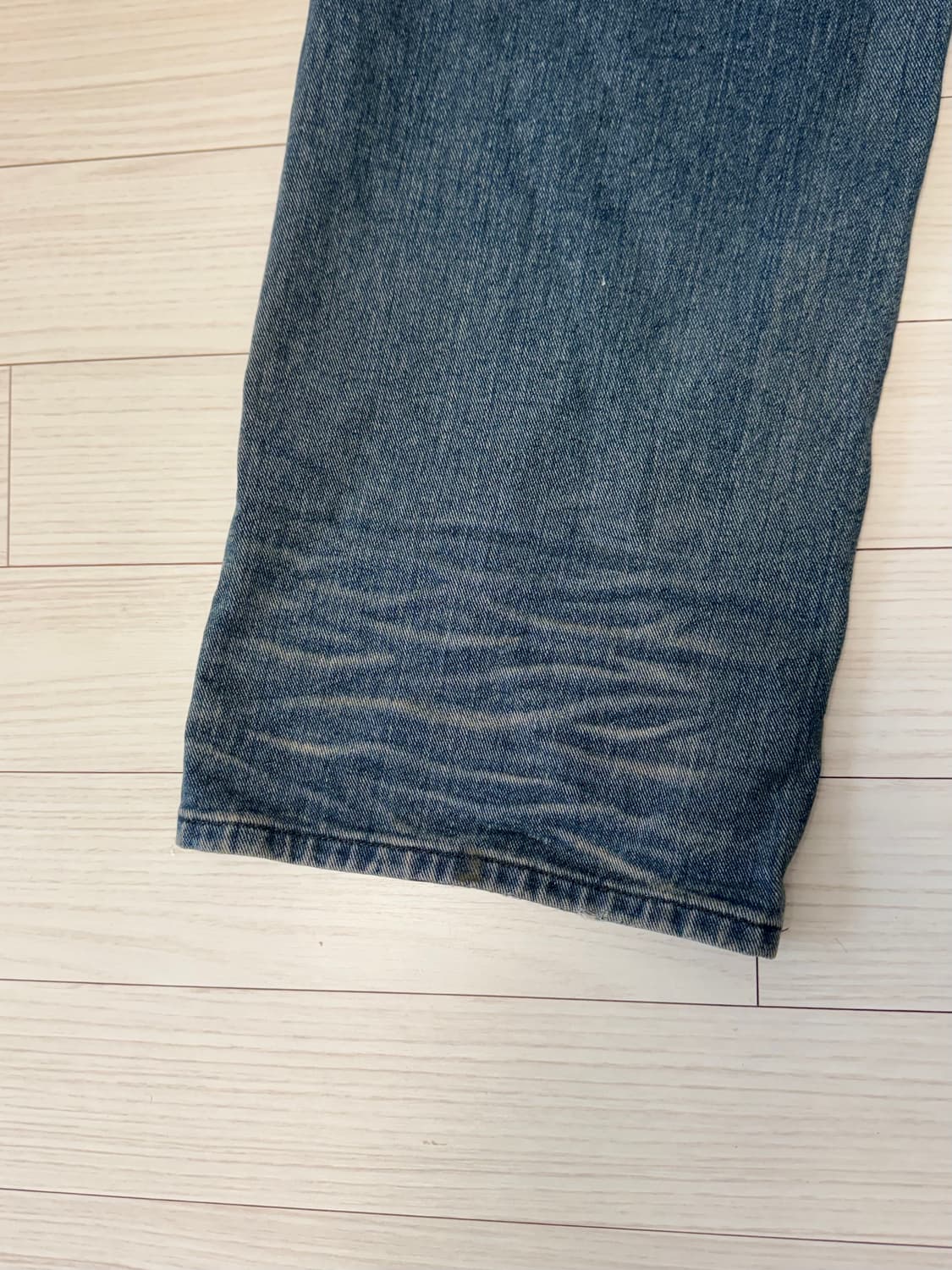 Wet tag 웻테그 VINTAGE WASHED WIDE DENIM PA 상품이미지8