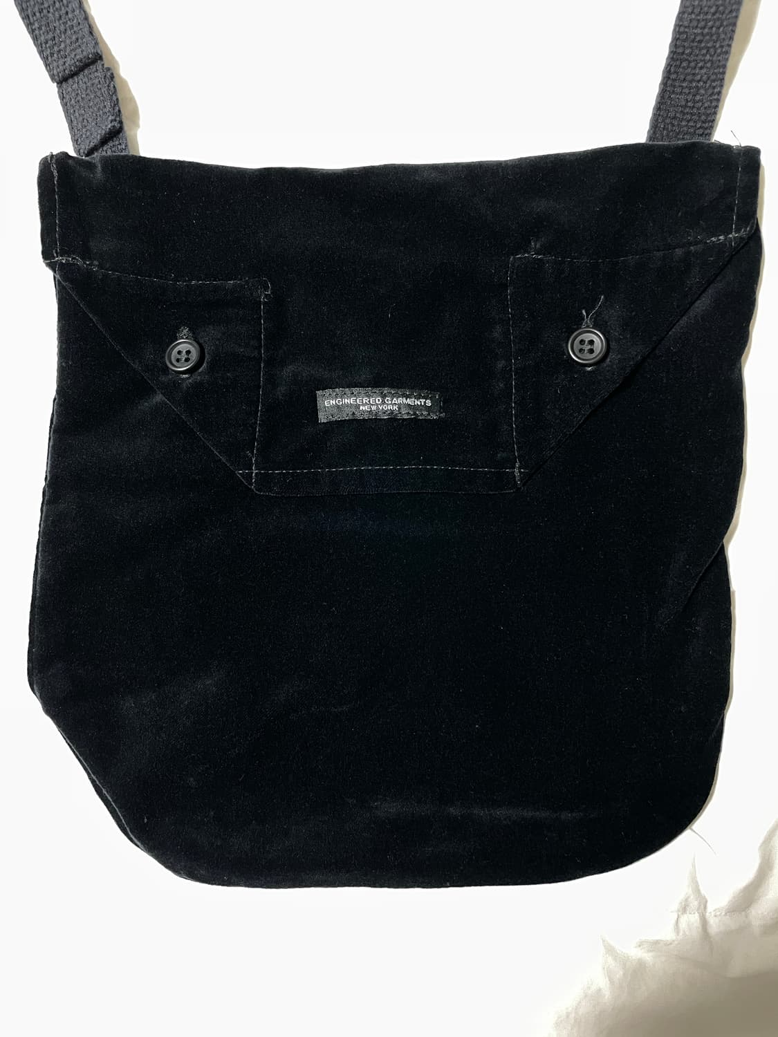 Engineered Garments Shoulder Pouch Black 상품이미지3