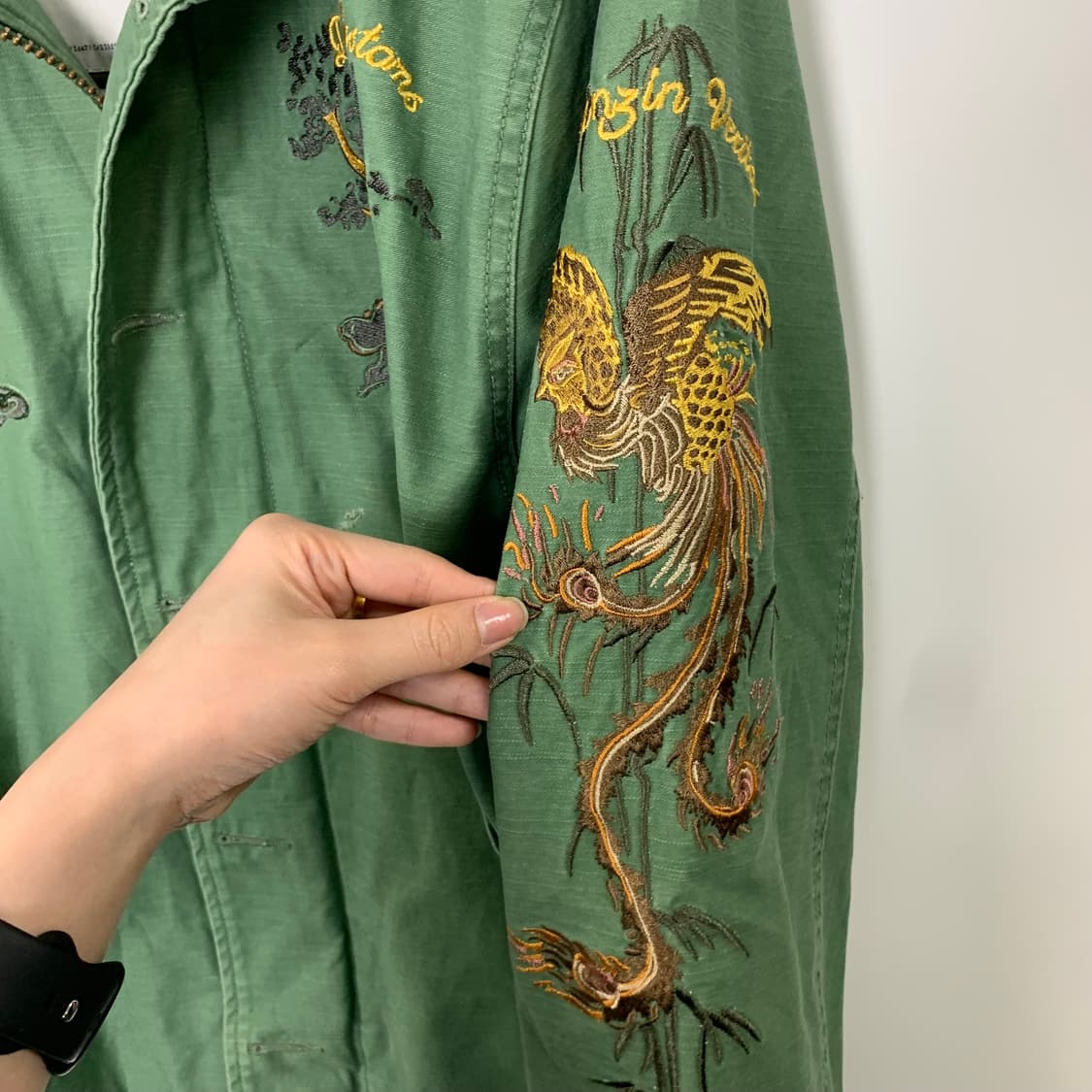 데우스 엑스 마키나 카키 야상자켓 상품이미지6