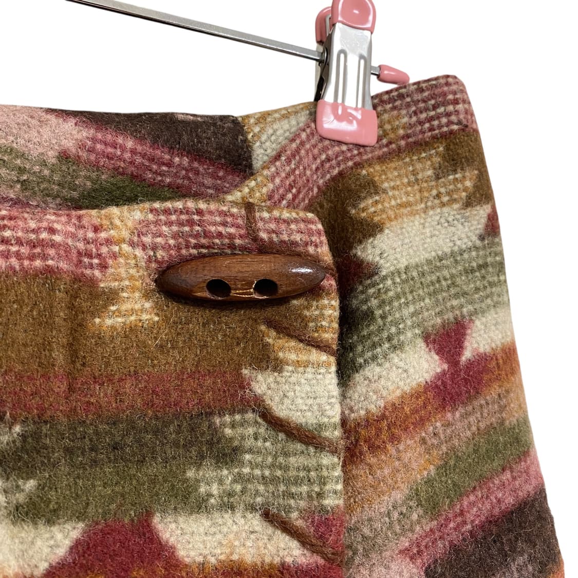 Pink ethnic pattern long skirt 상품이미지6