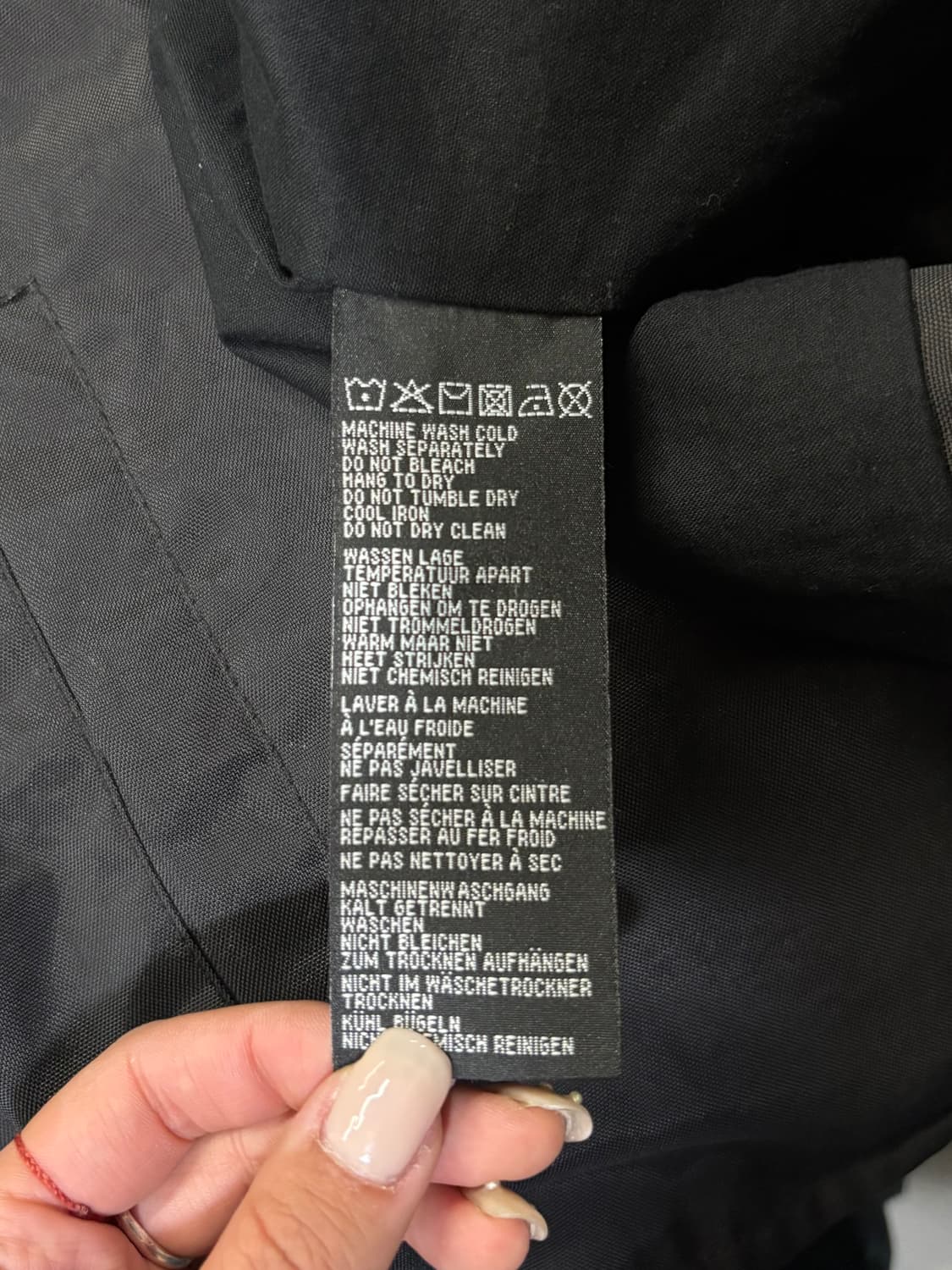 HARLEY DAVIDSION nylon coach jacket blac 상품이미지5