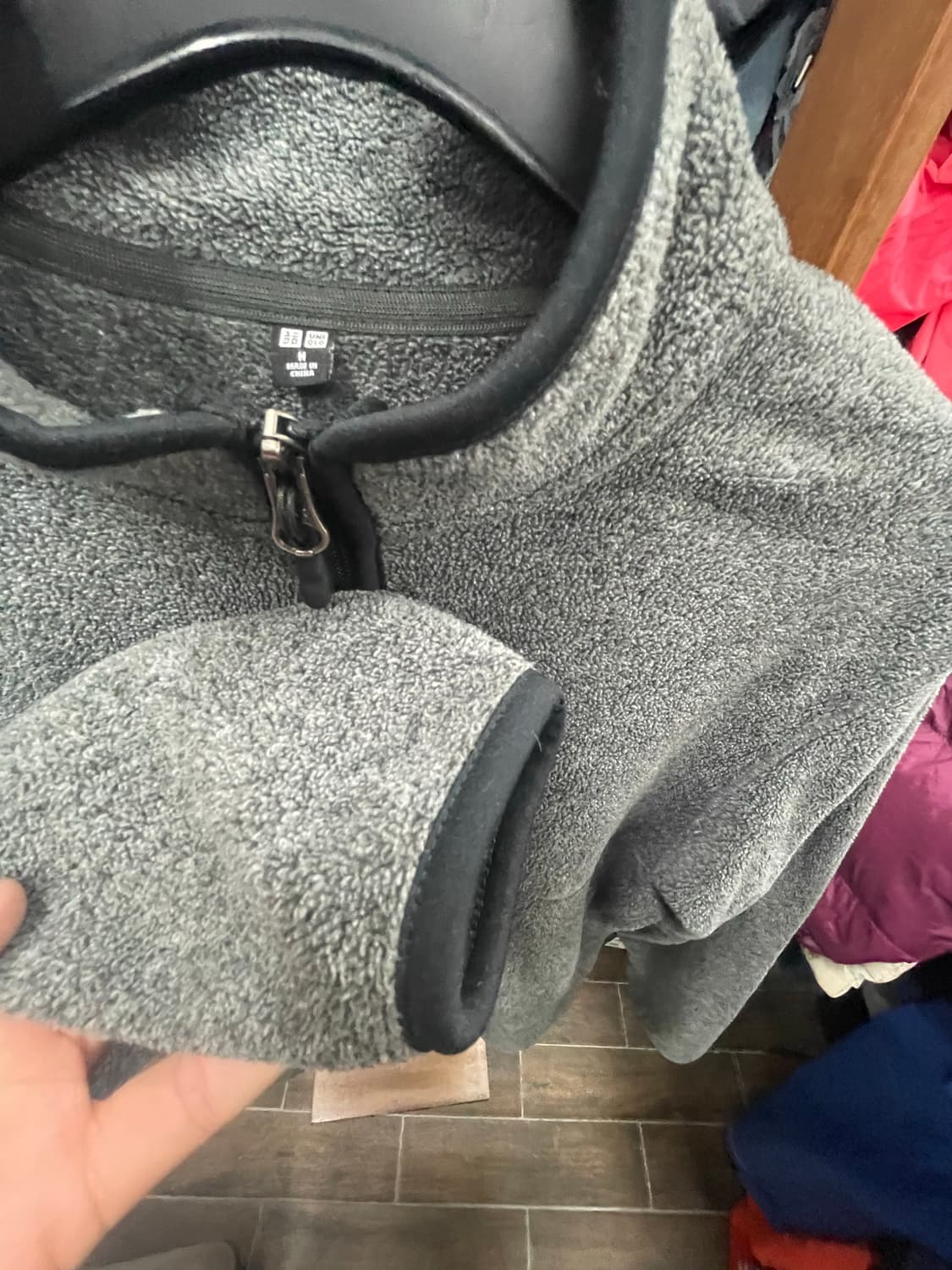 유니클로 하프넥 플리스m 상품이미지3