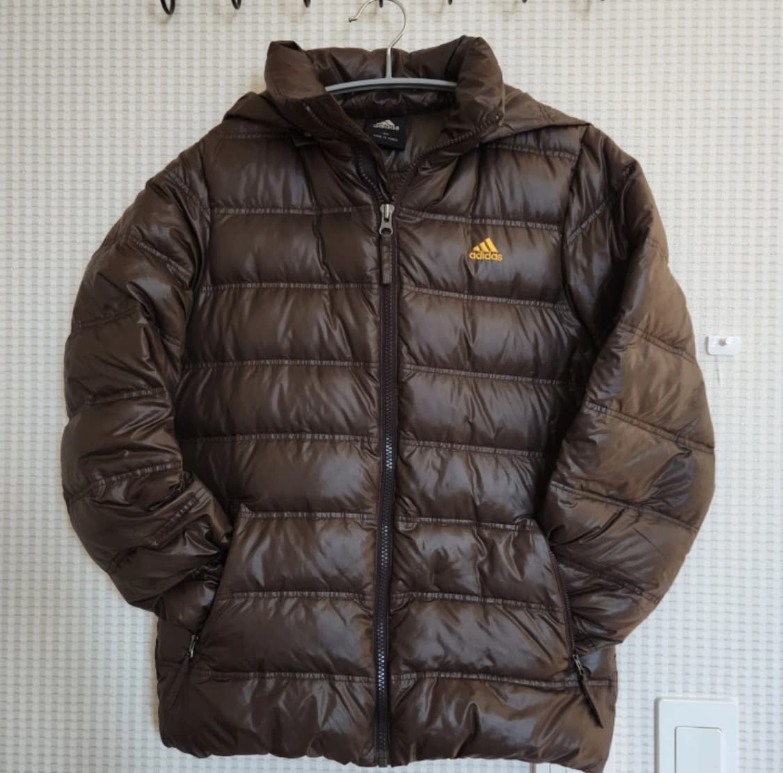 아디다스 브라운 경량패딩 상품이미지1
