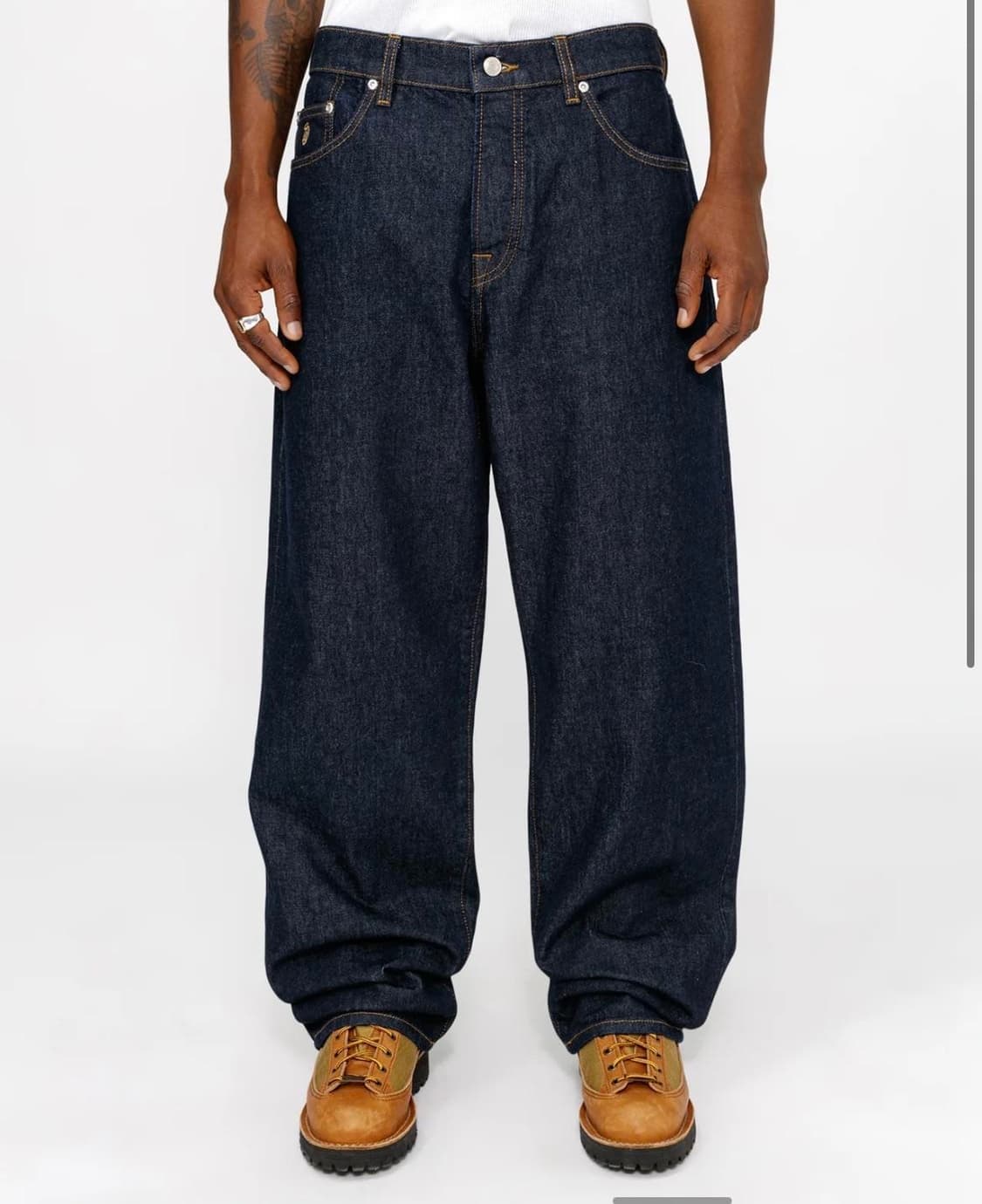 스투시 빅올진 Big OL 린스드 인디고 상품이미지1