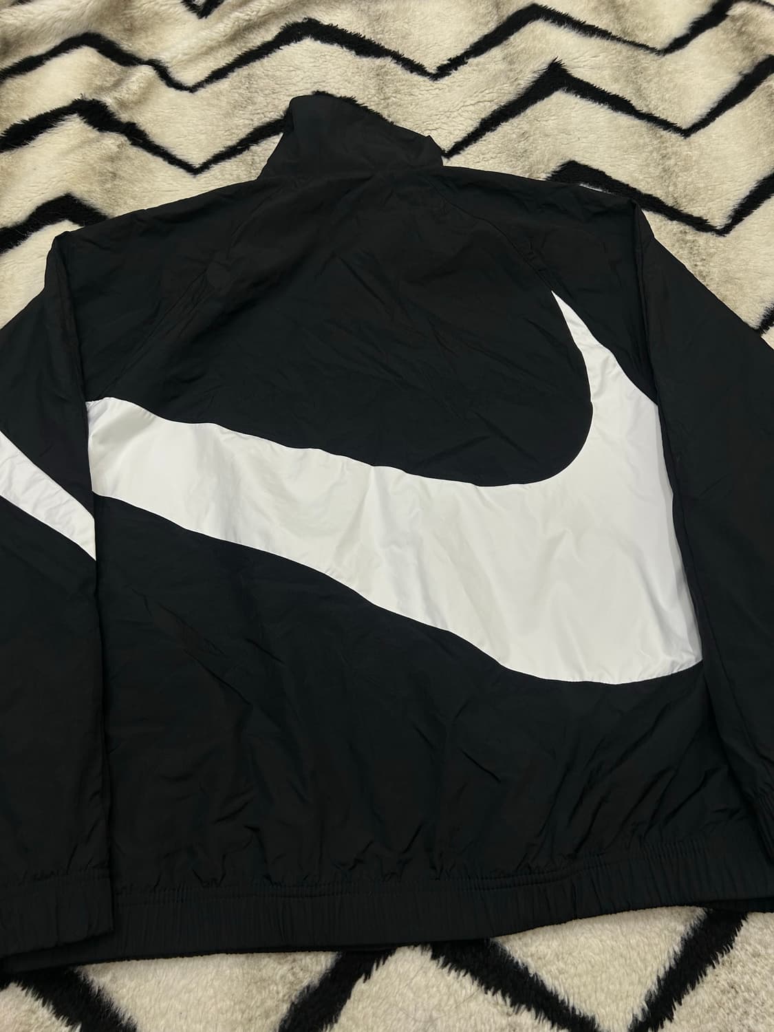 [L]나이키 빅 스우시 바람막이/블랙 상품이미지4