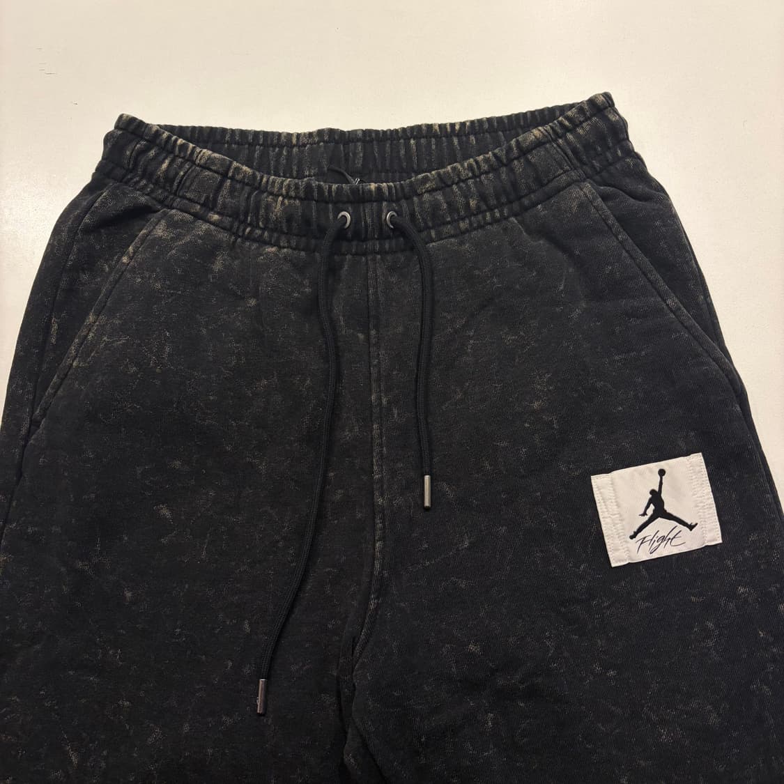 [M] 조던 에센셜 플라이트 워시드 블랙 조거팬츠 C398 상품이미지3